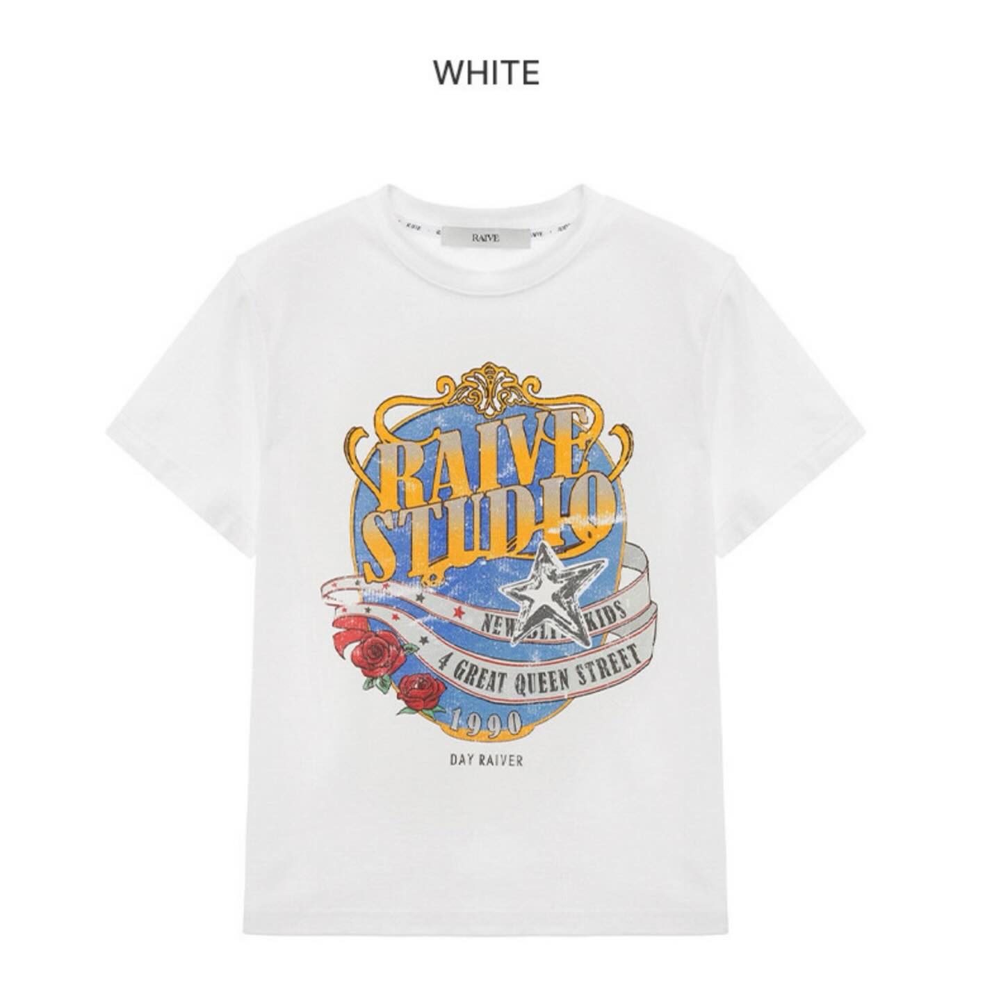 RAIVE Pre-Order 7-14 days ?? รุ่น: Crown Raive Graphic T-shirt 