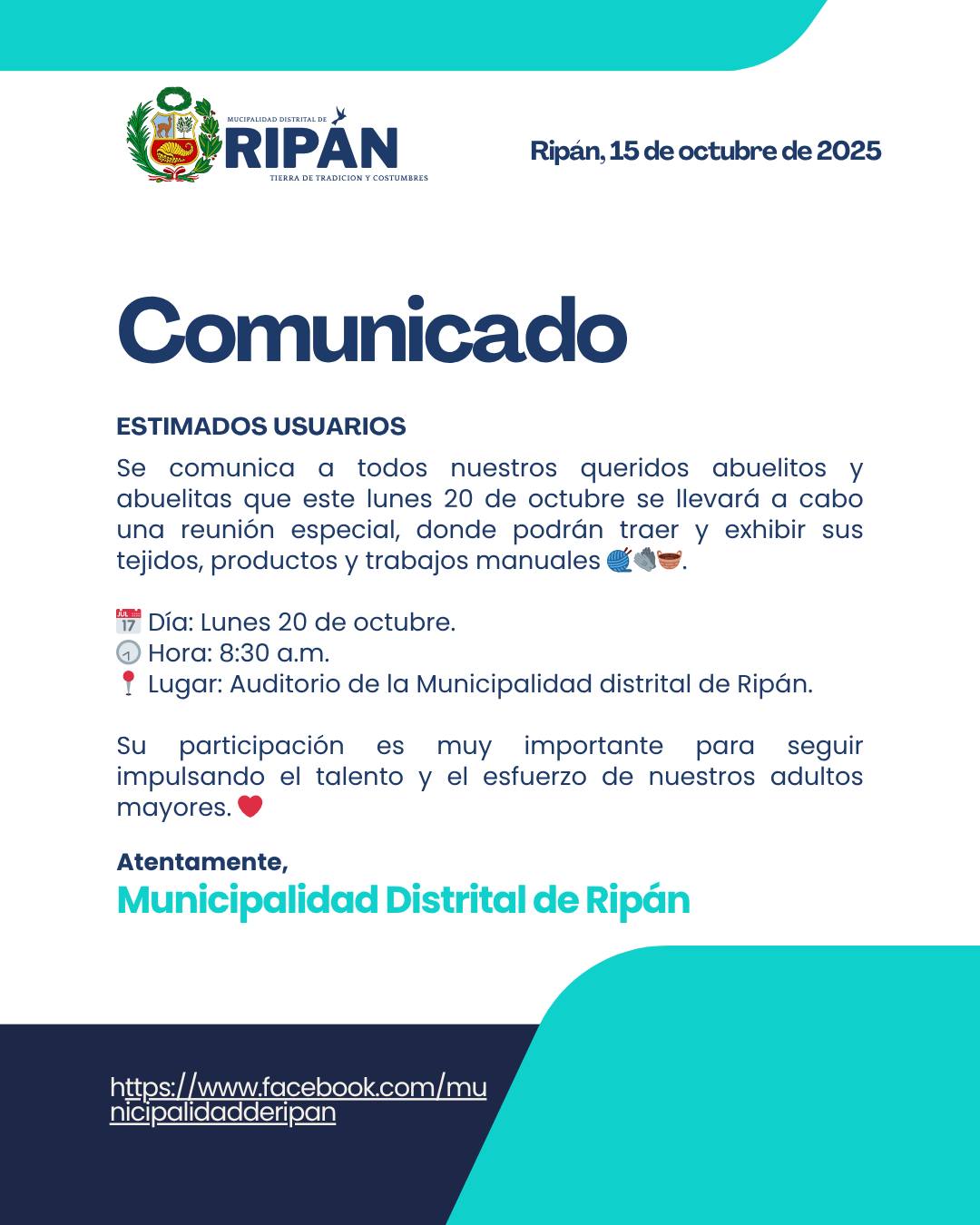 Muni Distrital de Ripán