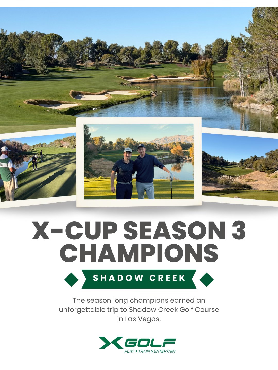 X-Golf - The season long X-Cup champions earned an unforgettable prize ...