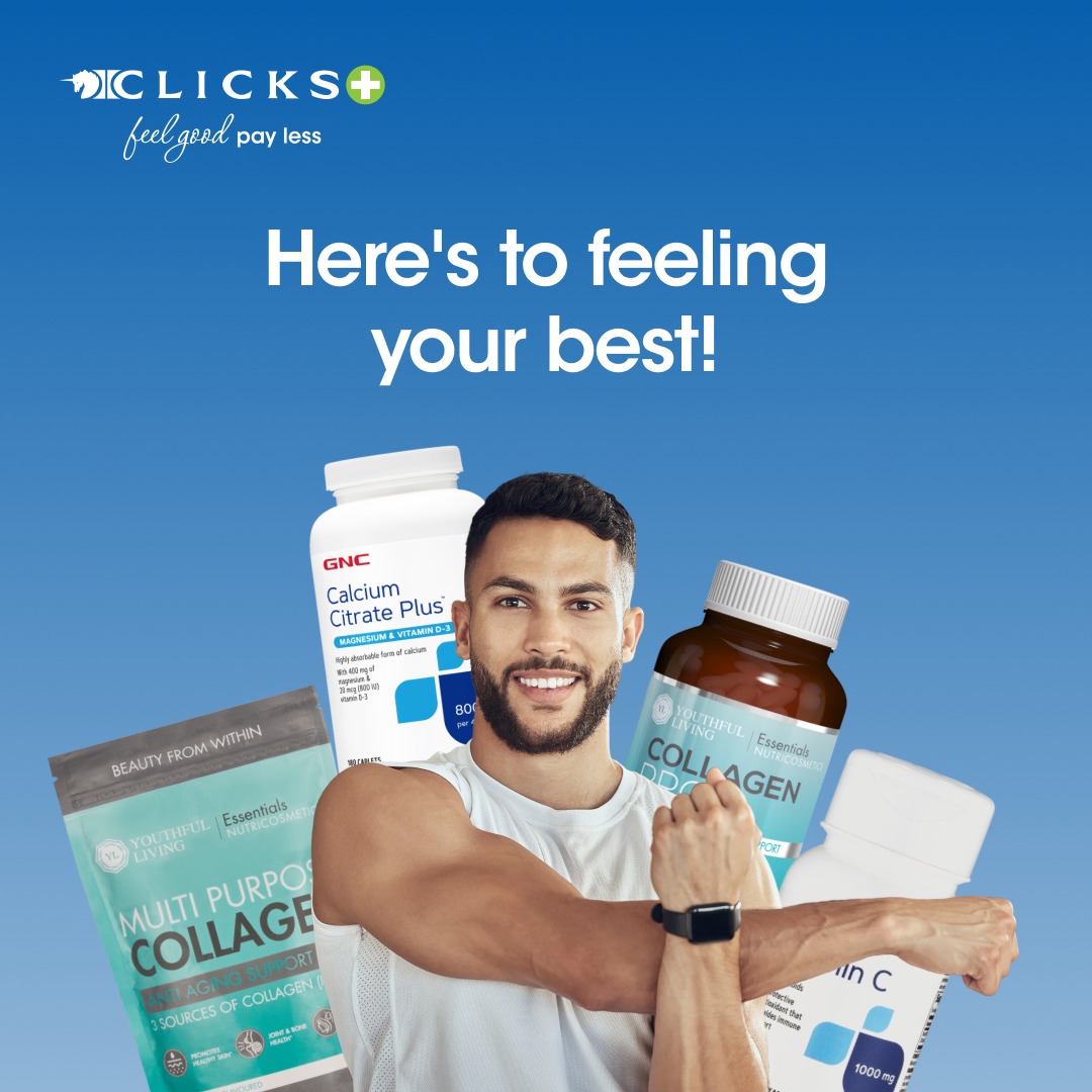 Feeling good just got even better. 💙🌿 Here's a little something to help you put your wellness first. Browse our range of vitamins to everyday health essentials – because taking care of