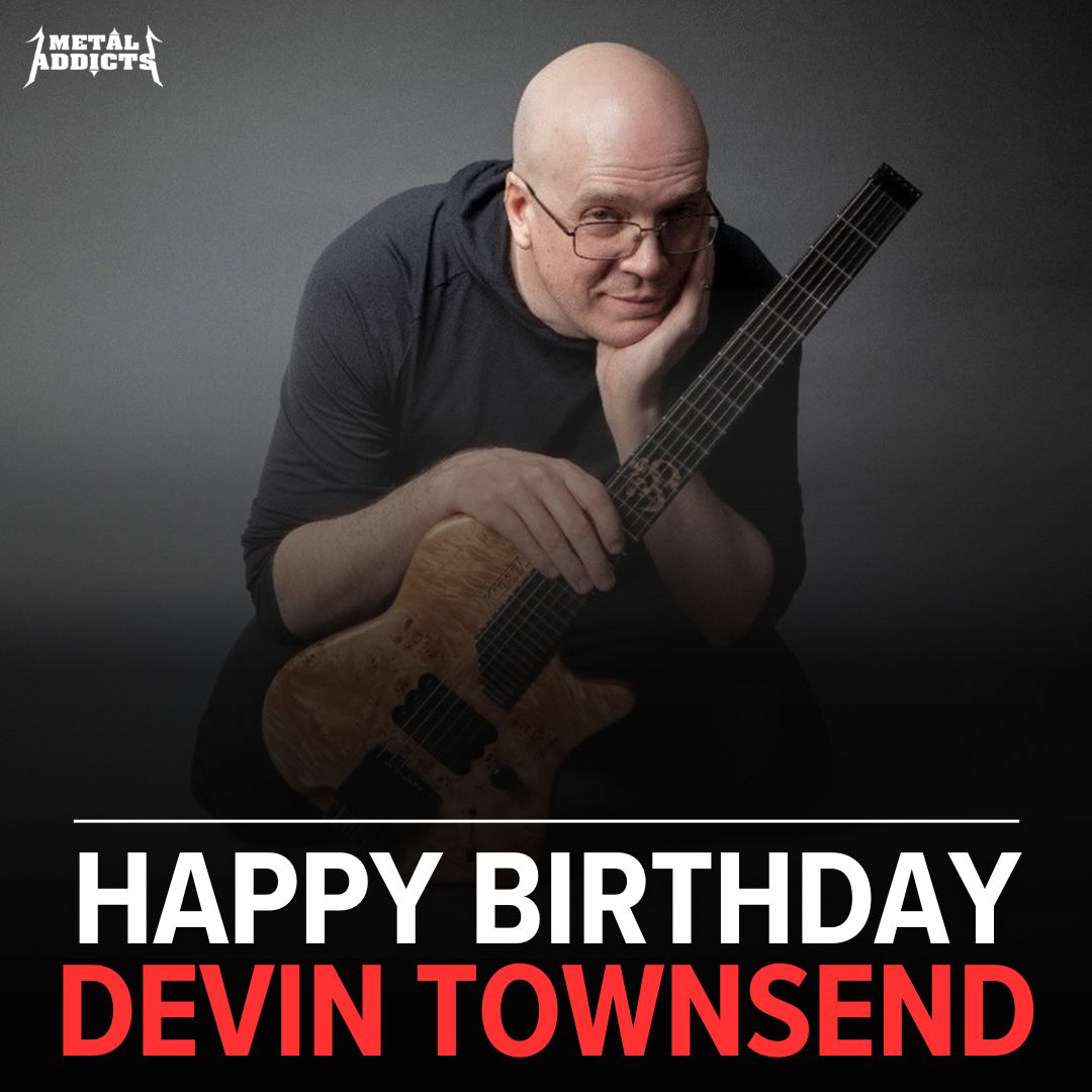 Wishing a very happy 54th birthday to Devin Townsend!