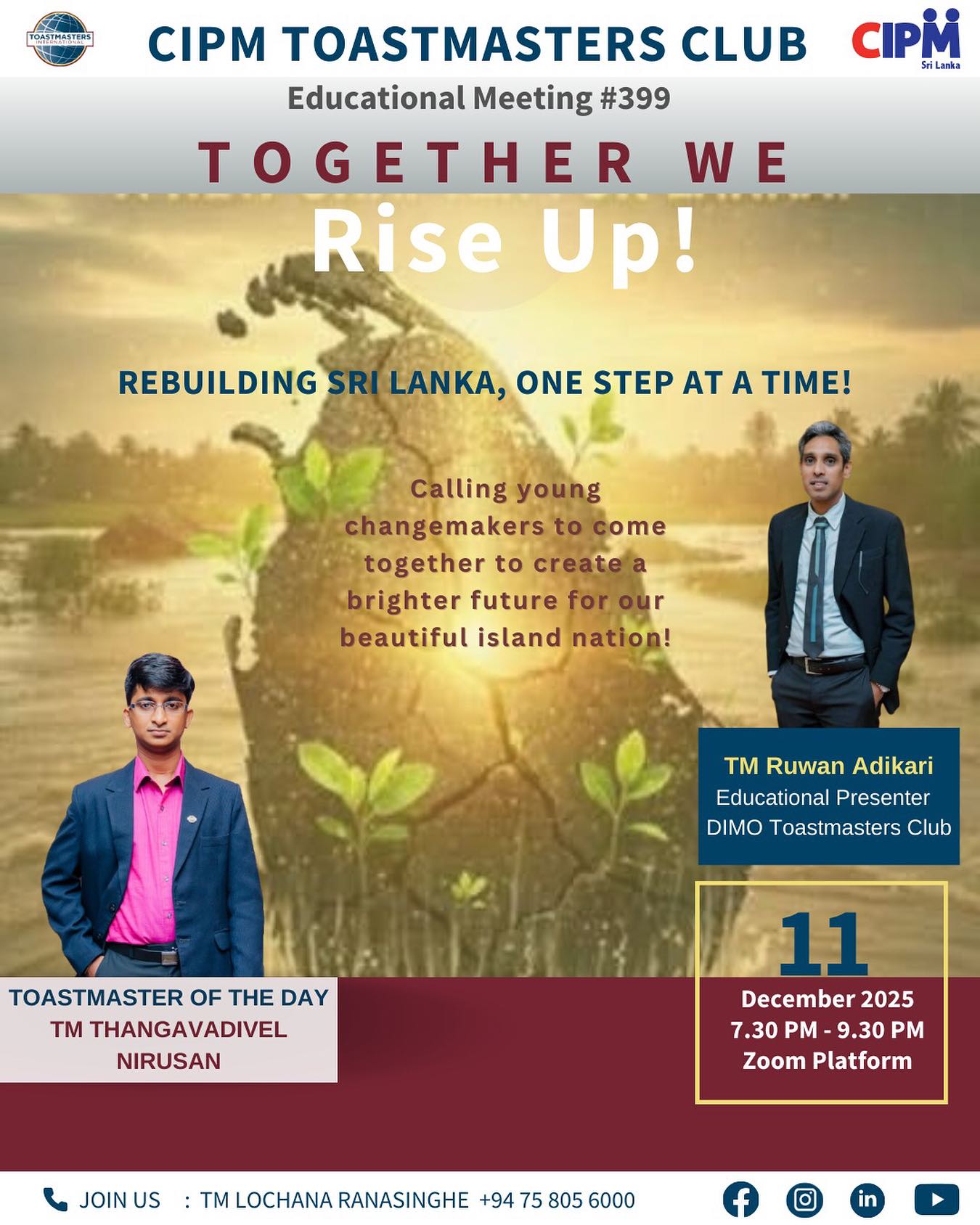 CIPM Toastmasters Club | Colombo
