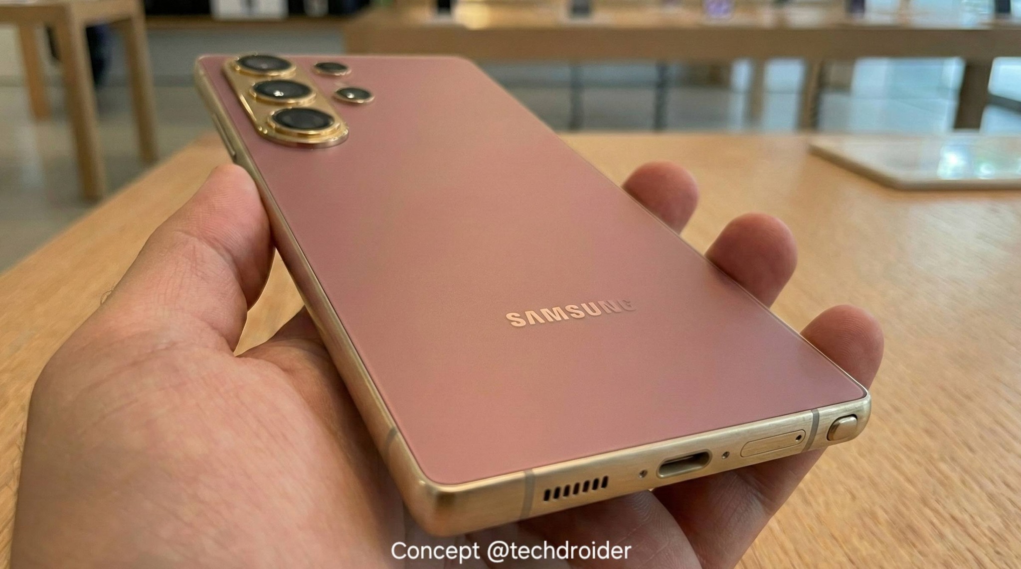 Samsung Galaxy S26 Ultra in Pink Gold Special Edition Color