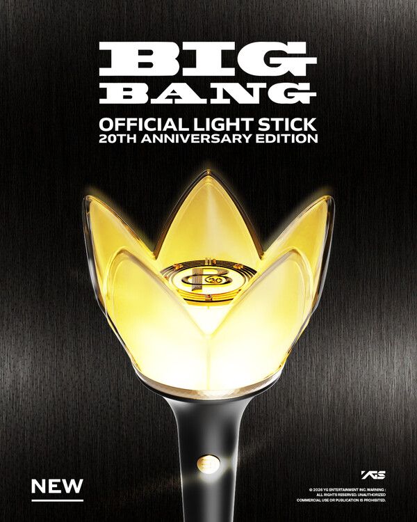 BIGBANG's 20th anniversary lightstick will be unveiled for the