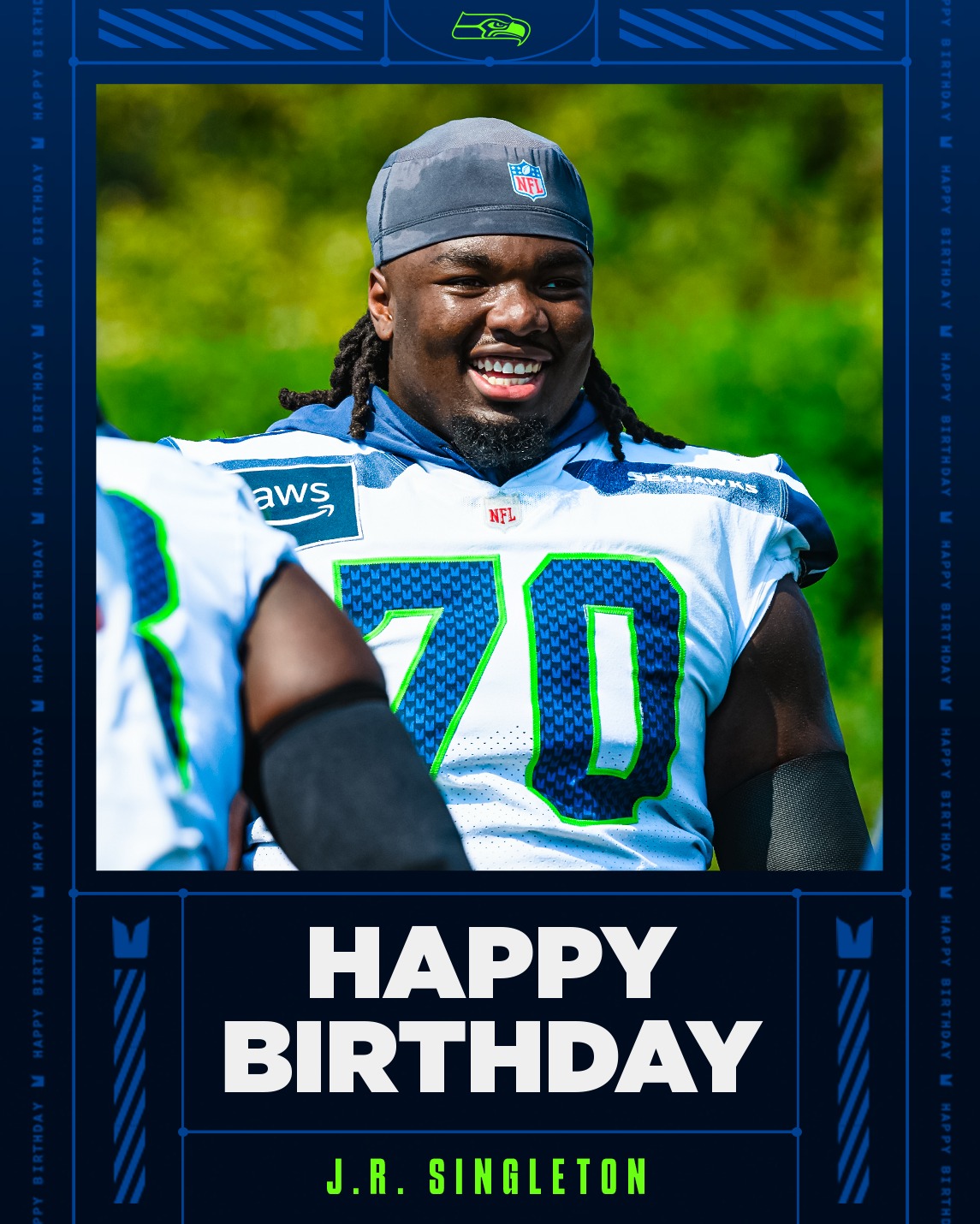 Happy Birthday, J.R. 🎂🥳 - Seattle Seahawks | Facebook