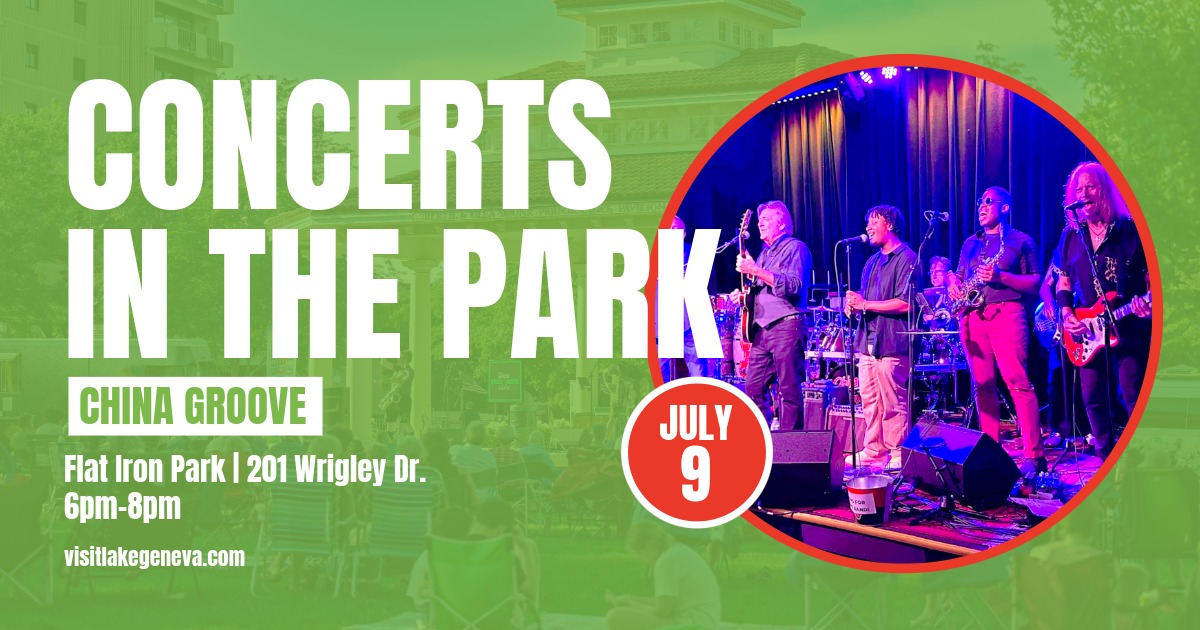 VISIT Lake Geneva Concerts in the Park: China Groove