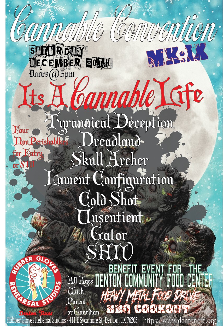 Lament - CANNABLE LINEUP CONFIRMED!!! Saturday, December 20th Please ...