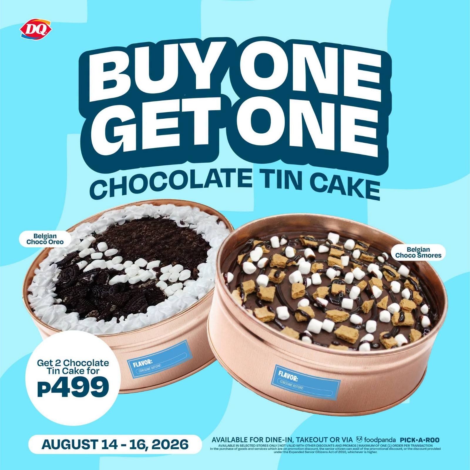 Let your chocolate cravings have their way with not one, but two