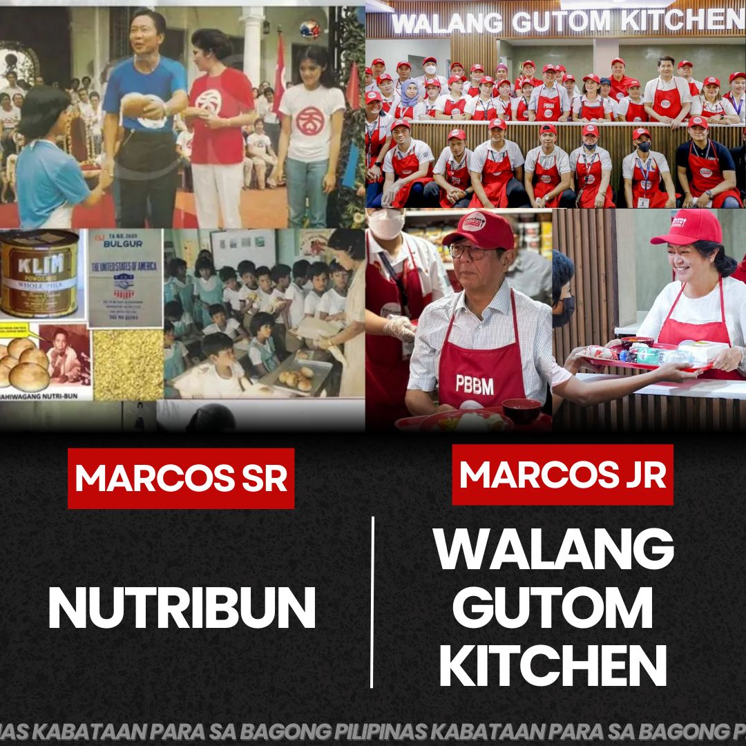 Marcos Program noon at ngayon ️... - Kabataang Bongbong | Facebook