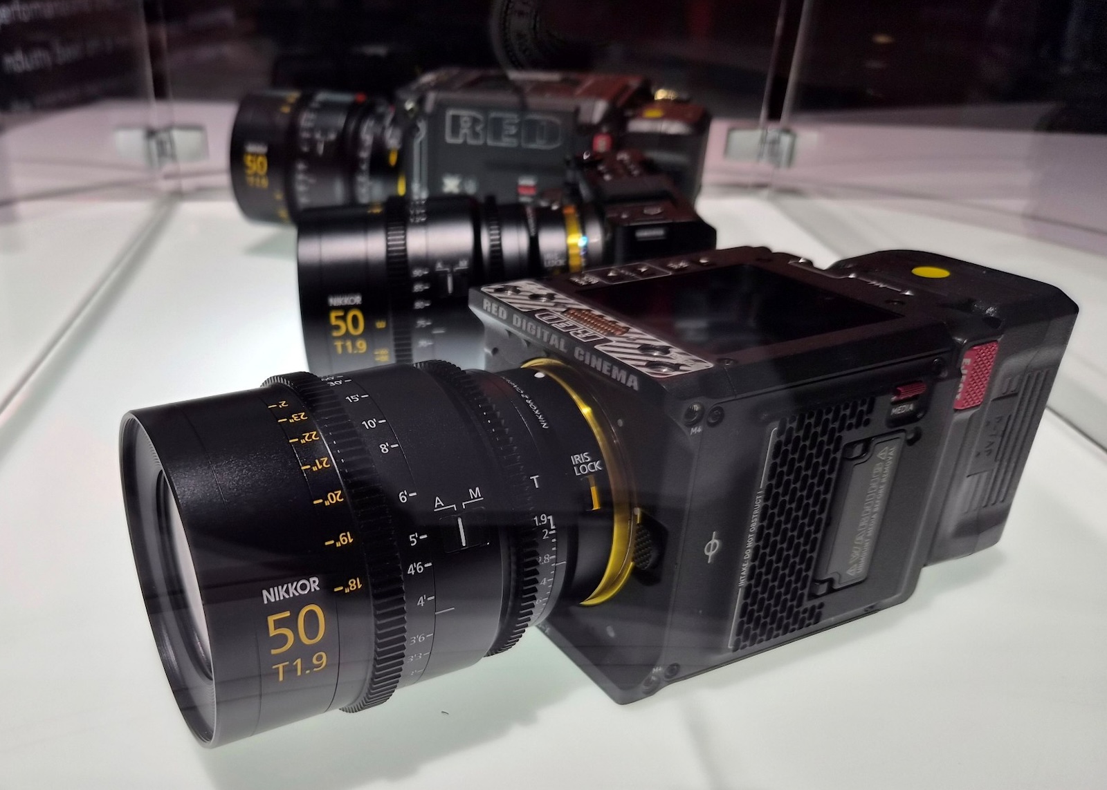 The new Nikon Nikkor Z Cinema 50mm T1.9 VV cinema lens spotted at