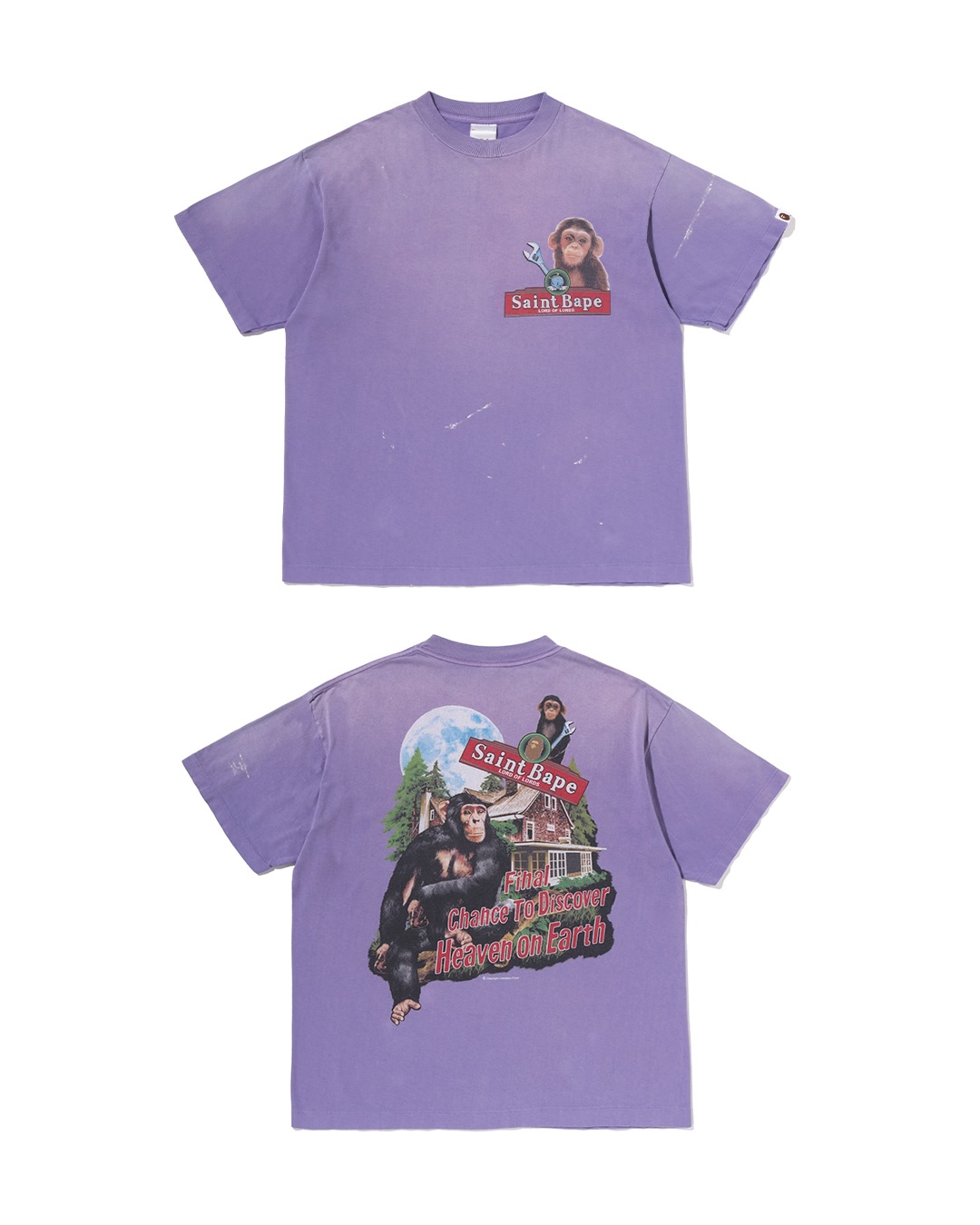 A BATHING APE® × ©SAINT Mxxxxxx Revisiting the visual language of