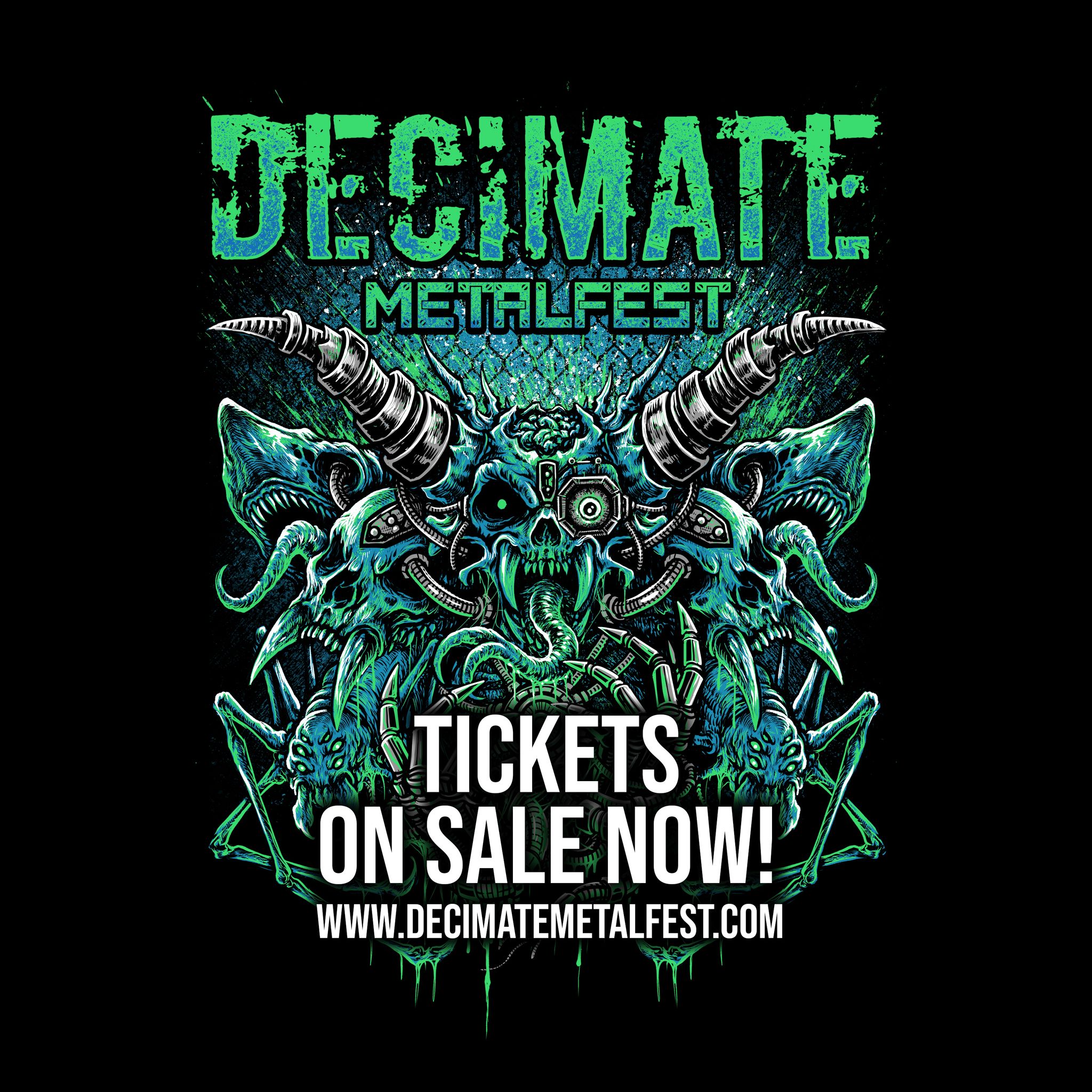 This is it. The official Decimate... - Decimate Metalfest | Facebook