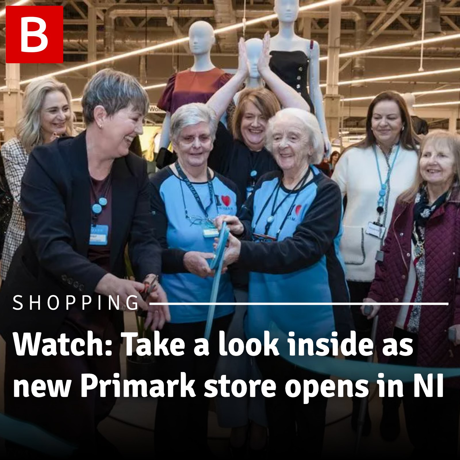 Belfast - Take a look inside as a new Primark store opens in Northern ...