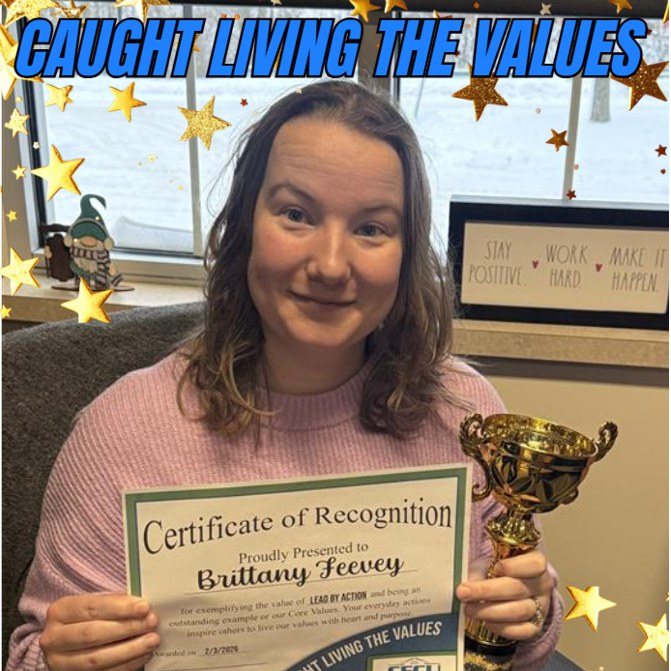 Corry - In recognition of our Core Values, we are proud to congratulate ...