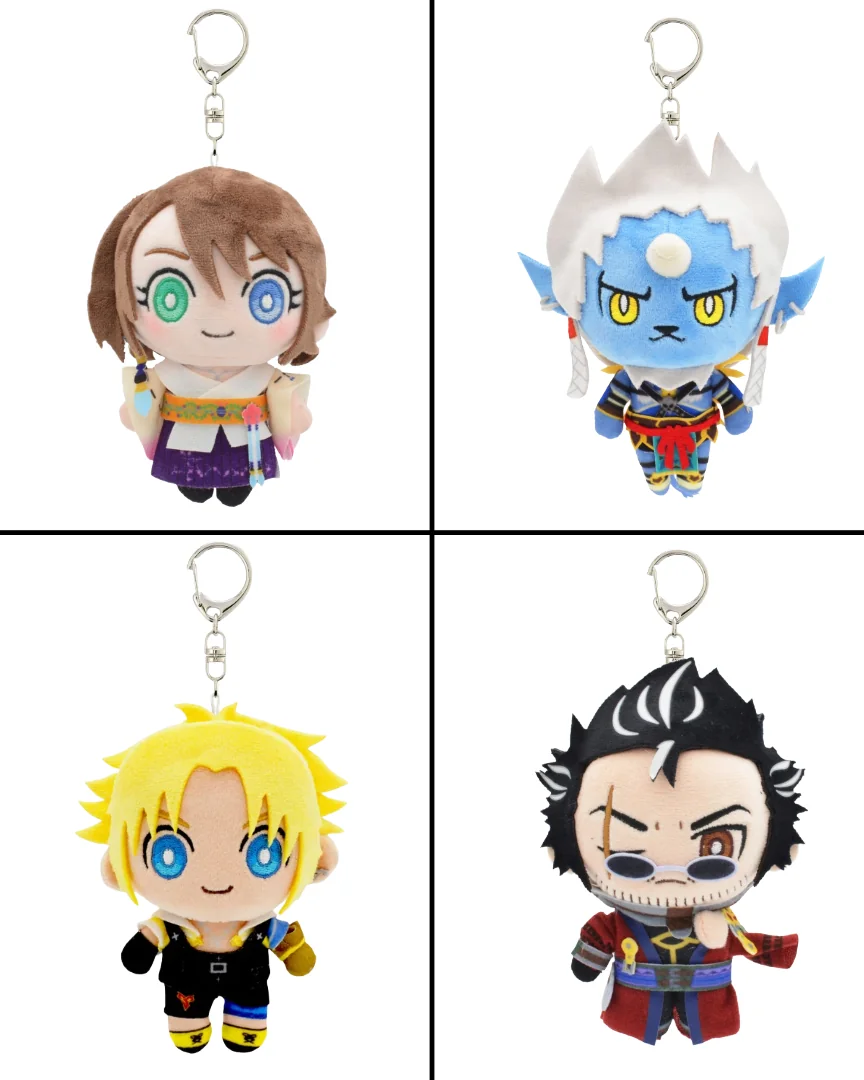 Square Enix has announced new Final Fantasy X plush keychains