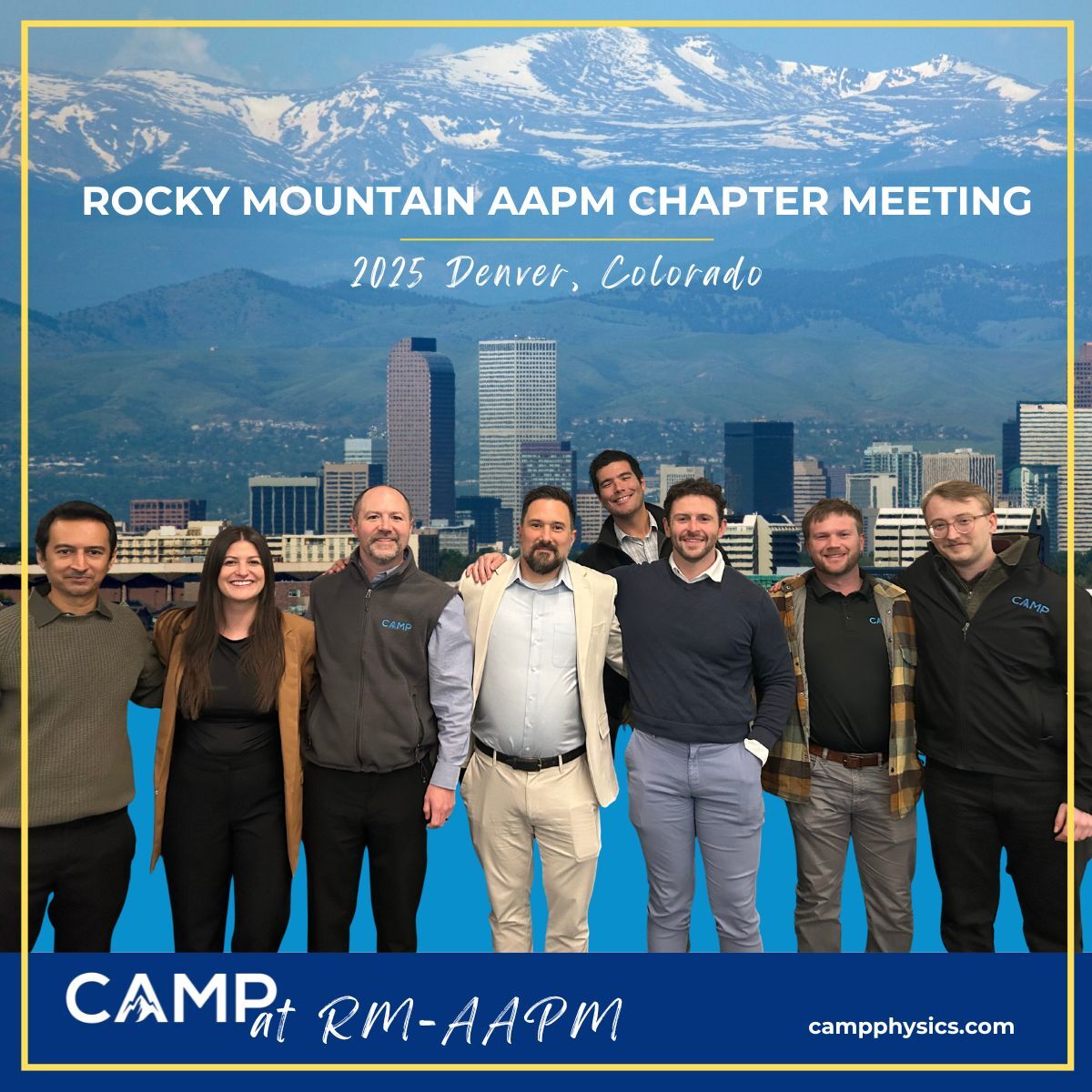 Colorado - CAMP is proud to support the Rocky Mountain AAPM chapter! We ...