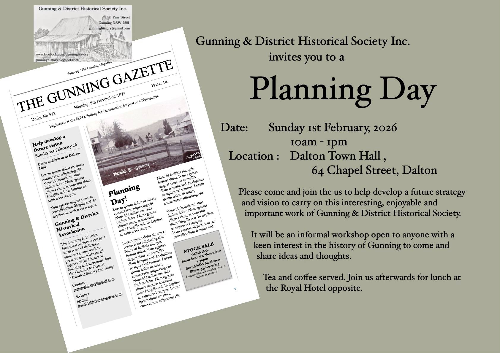 Gunning & District Historical Society Inc. | Gunning NSW