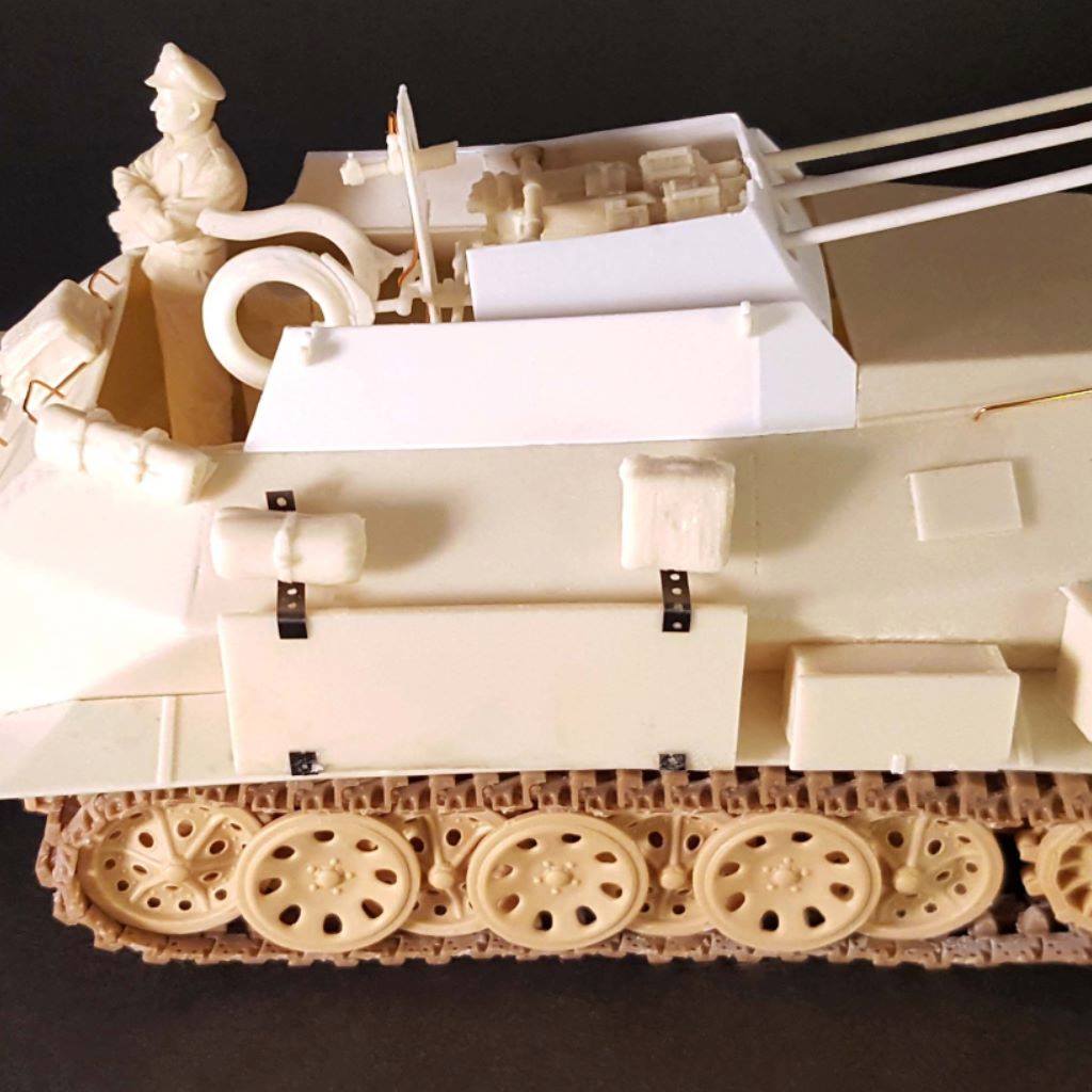 Custom-Scale - German Sd.Kfz.6 field conversion with...