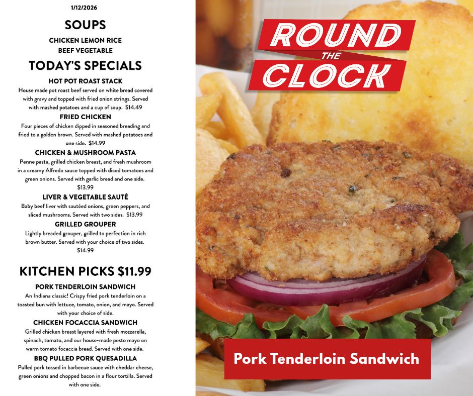 Round the Clock... - Round the Clock Restaurant - Chesterton