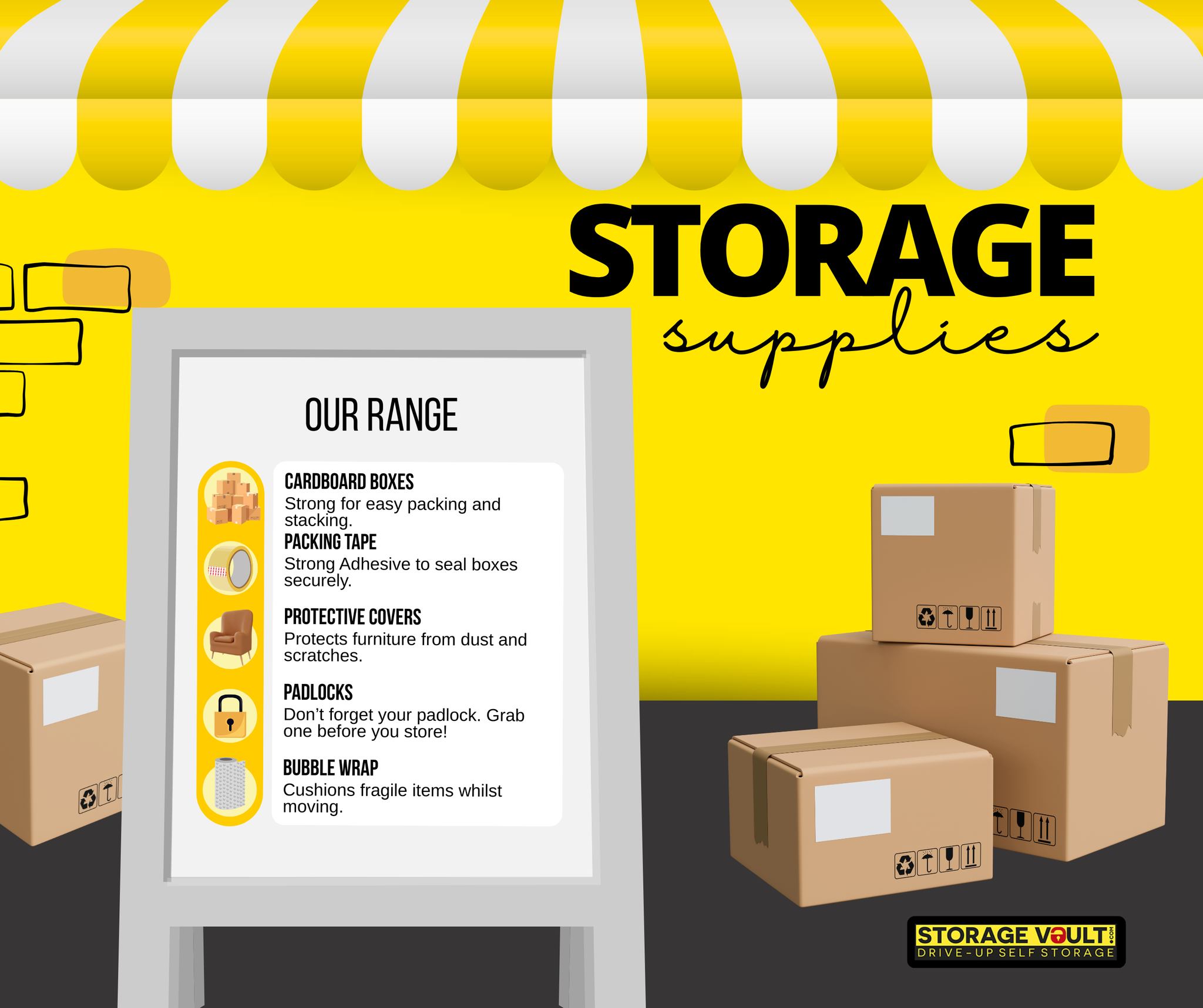 Storage - Moving made easy! From boxes to bubble wrap, we’ve got ...