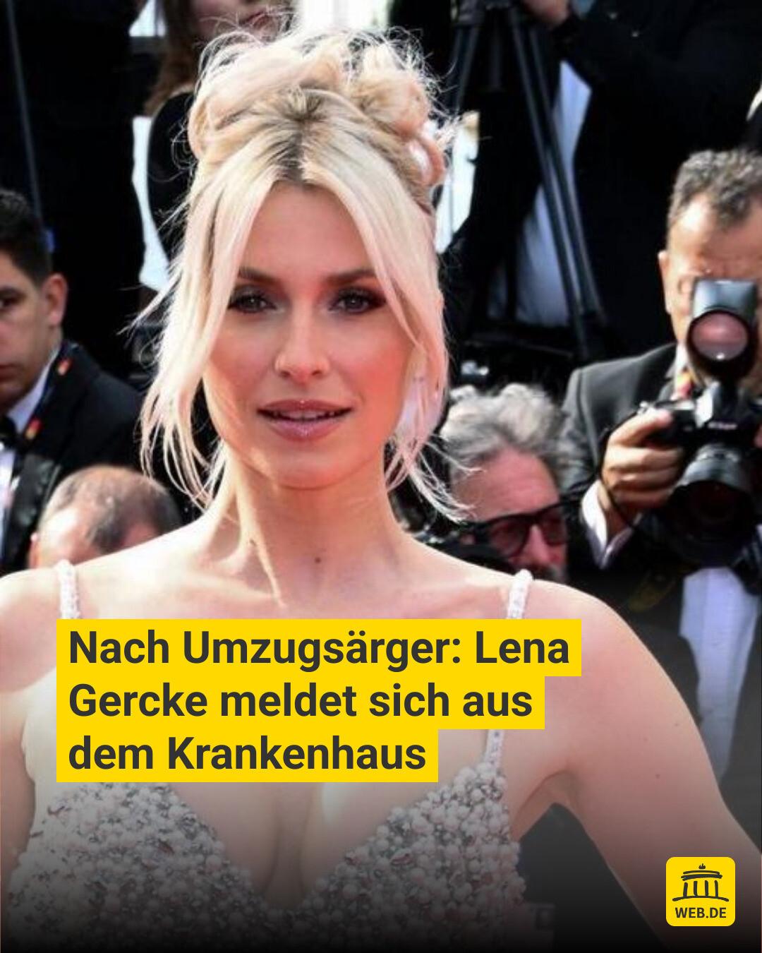 Erst der Wasserschaden, jetzt der nächste Schock: Lena Gercke musste am Donnerstag ins Krankenhaus. Das Model meldet sich mit einer knappen Nachricht bei seinen Followern