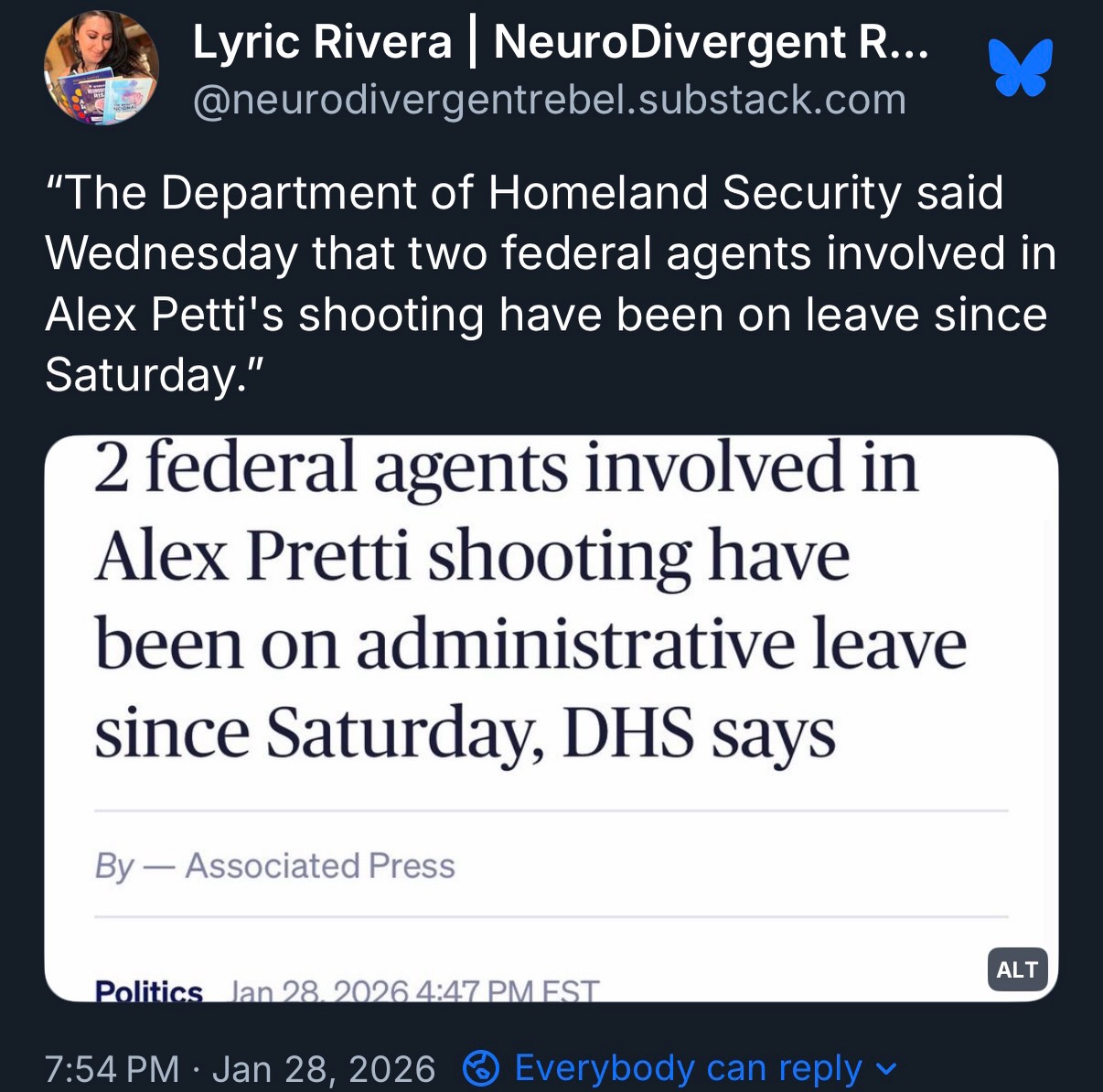 “The Department of Homeland... - Neurodivergent Rebel | Facebook
