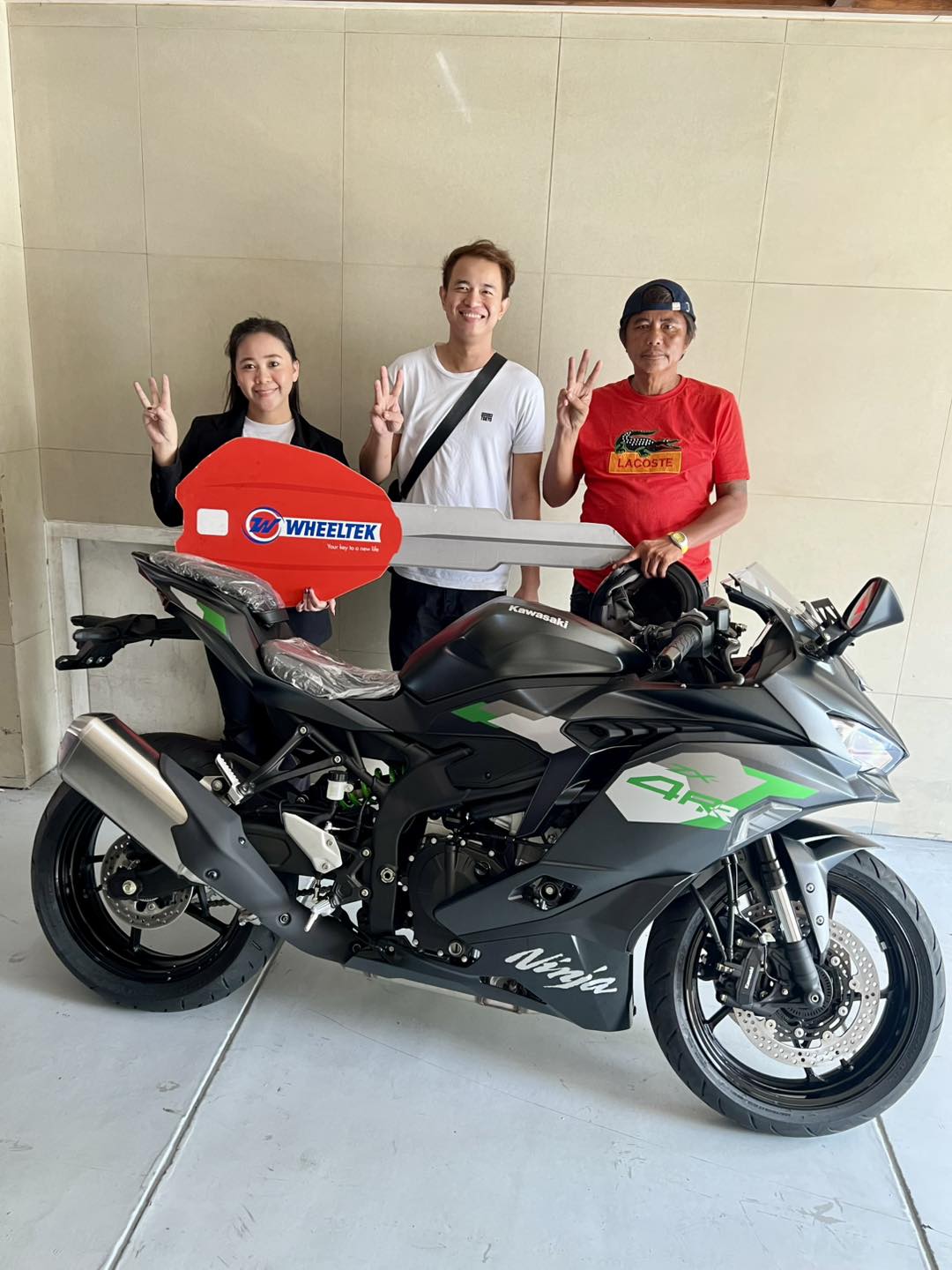 Congratulations ‼️🎉🎊 Mr.J.J.B for your Brand New Kawasaki ZX
