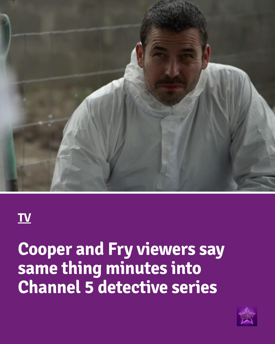 Celebrity - New detective drama Cooper and Fry premiered on Channel 5 ...