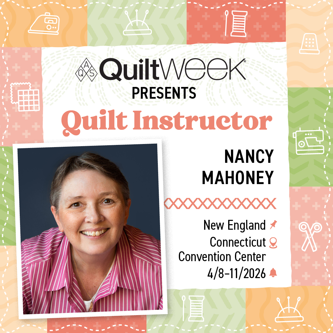Nancy - Today is the DAY! Member registration for AQS Quilt Week New ...