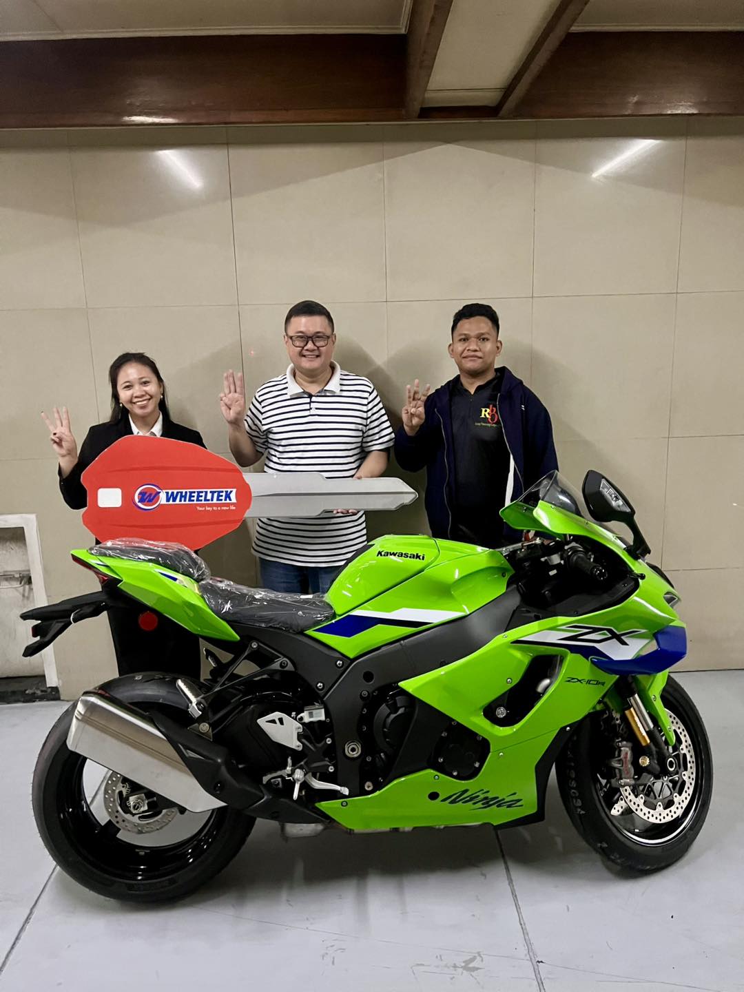 Kawasaki - Congratulations ‼️🎉🎊 Mr.J.P.D for your Brand New