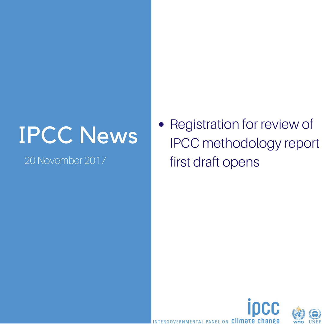 IPCC - The expert review of the first order draft of the... | Facebook