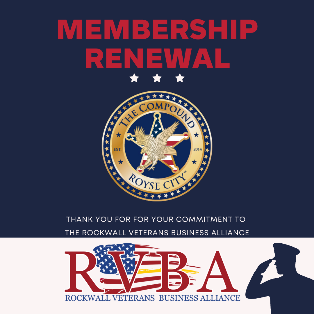 Rockwall - Thank you Clarence Jorif, owner of The Compound Royse City ...