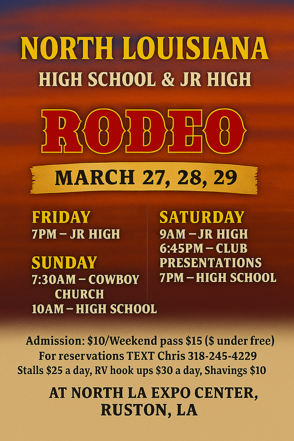 North Louisiana High School Rodeo Club | Choudrant LA