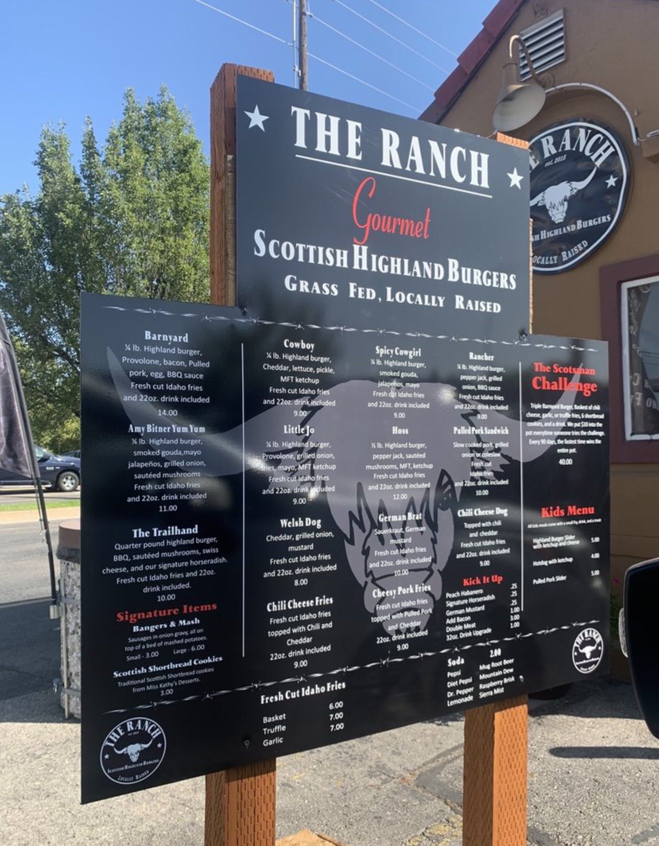 What is your... - The Ranch- Scottish Highland Burgers | Facebook