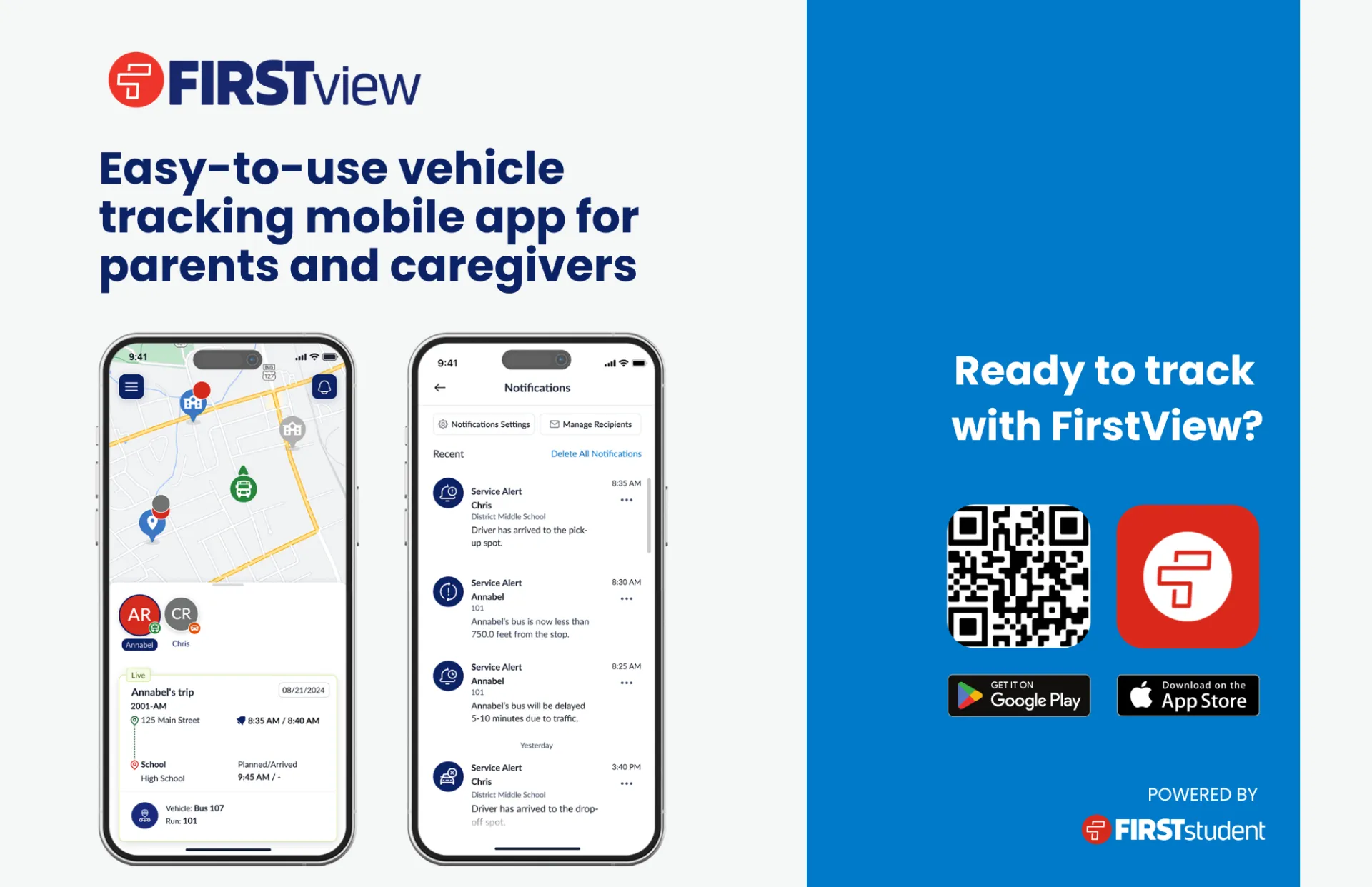 Isabel - 🚌 Stay informed with the FirstView app Parents and guardians ...