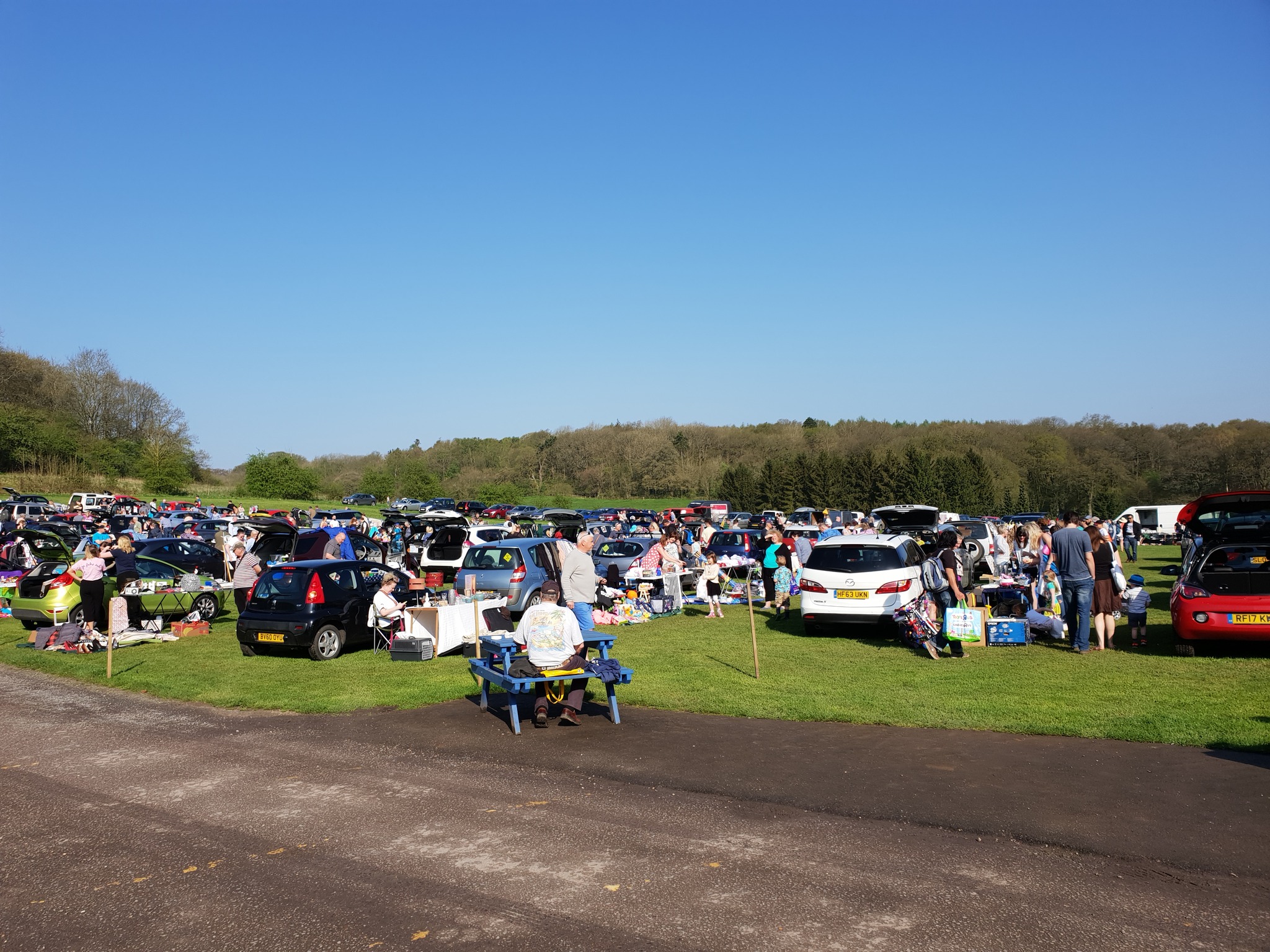 Hillside car boot sale