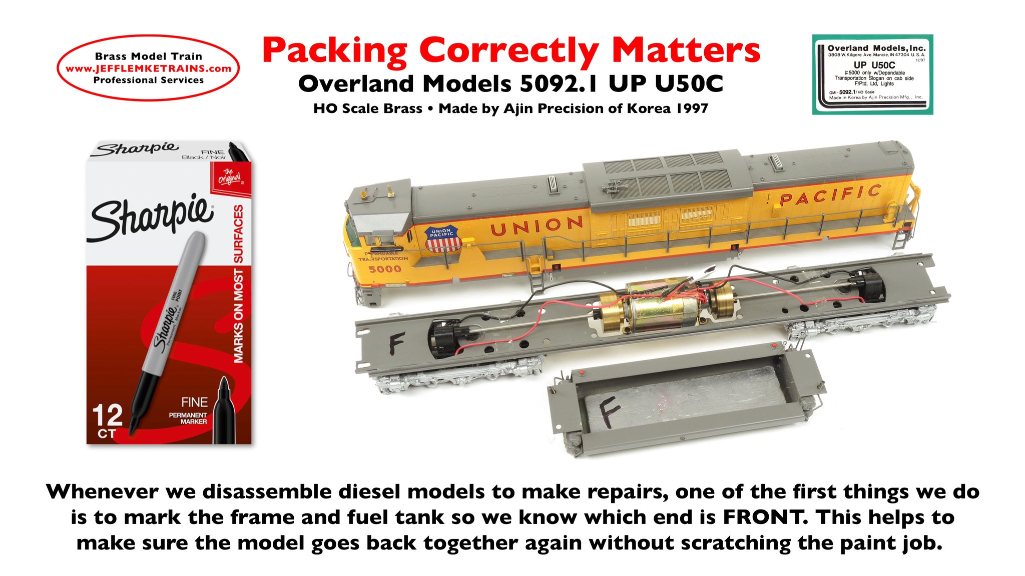 Jeff - Hi Everyone—Welcome to our first brass model train repair post ...