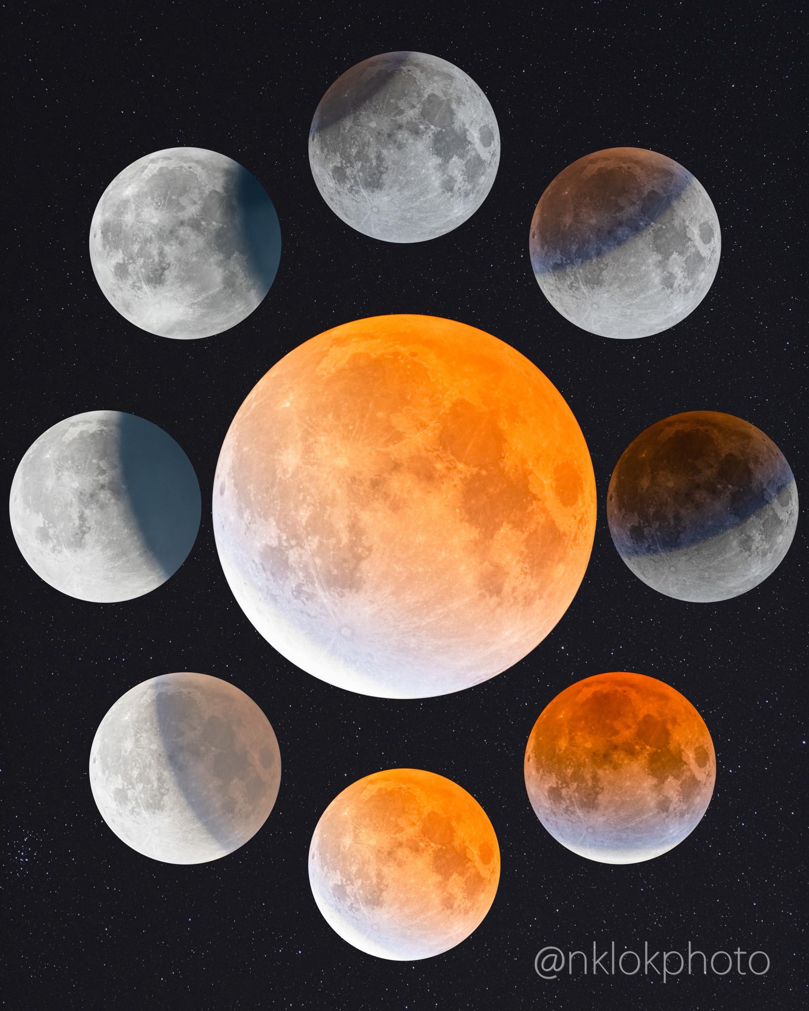 Did you miss the total lunar eclipse last night due to cloud 