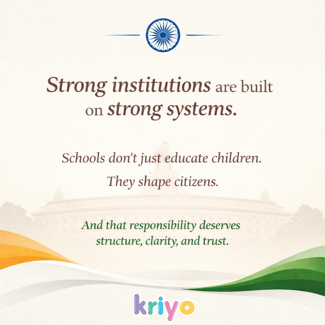 Kriyo #1 App for School & Childcare Management