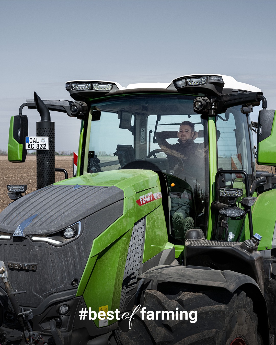 Wiesners - When you don't want to get out at all. The new Fendt 800 ...