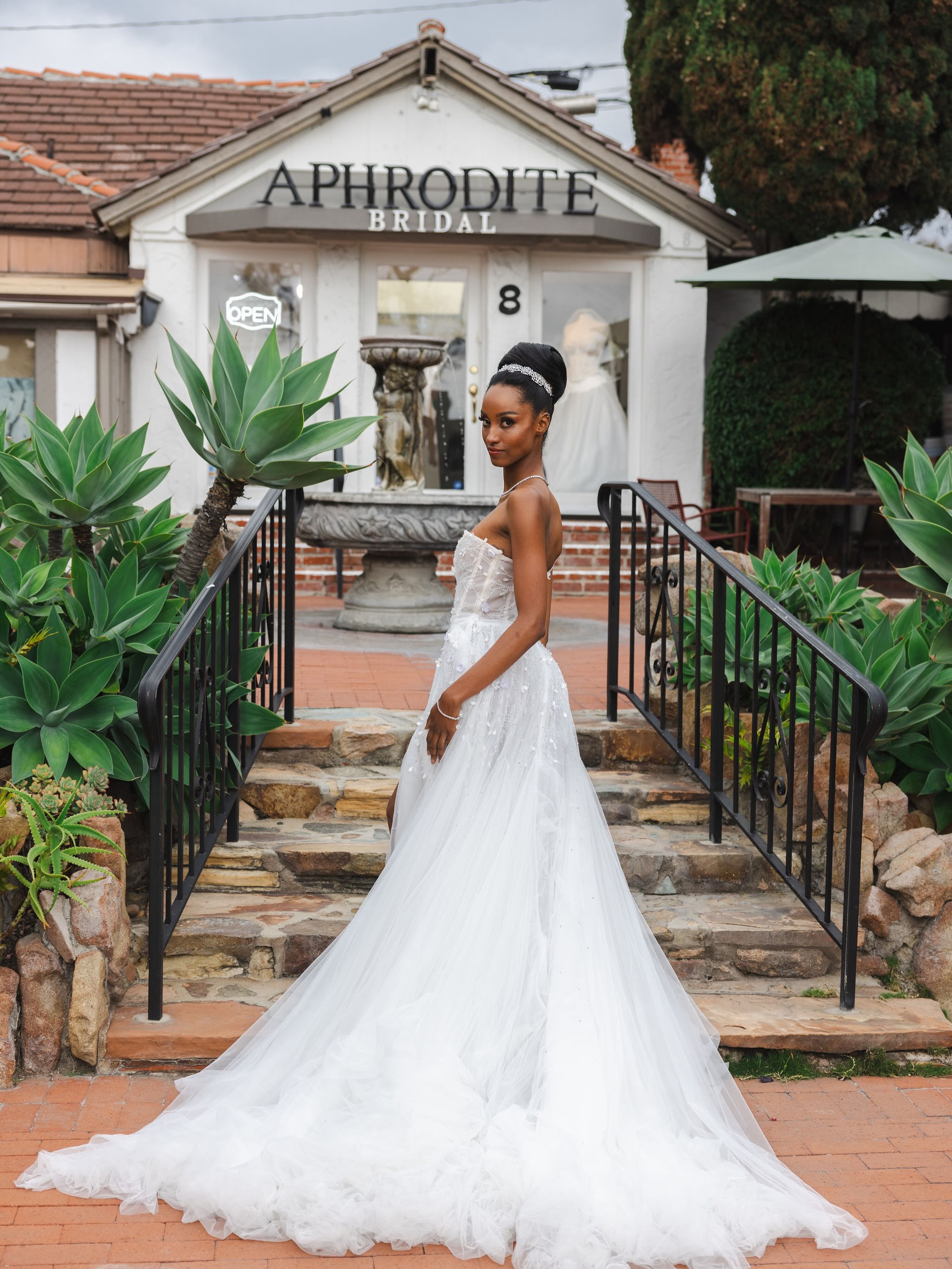 wedding dresses laguna beach Your fairytale moment starts in 🌊 aphroditebridalcouture brings you a curated luxury dress collection for every body type ✨ From classic A-lines and fairytale ball gowns to sleek mermaids and brand_HAT Color:Electric Navy Elegant Black & White