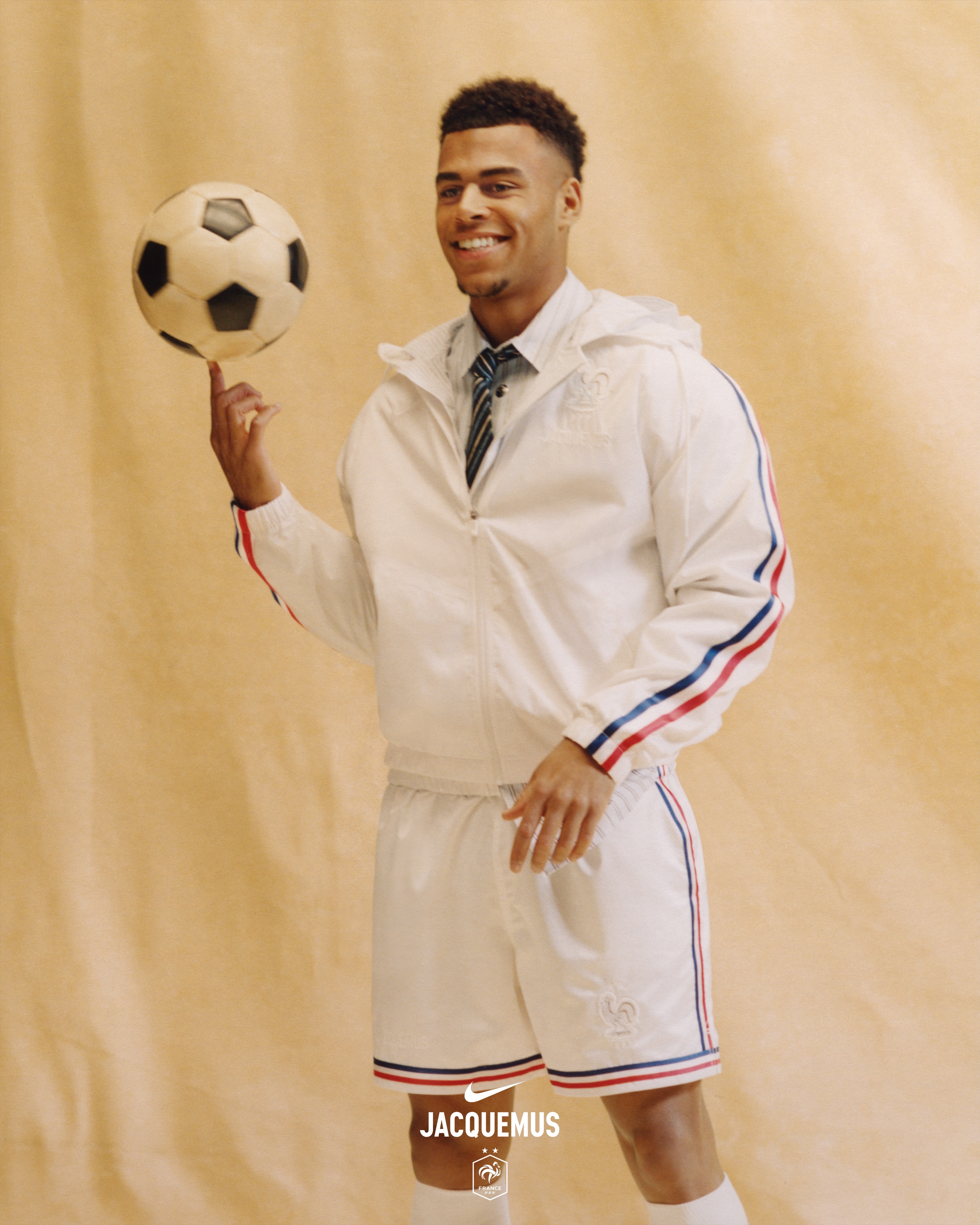 Nike x Jacquemus anthem jacket available at Shop Kicking It