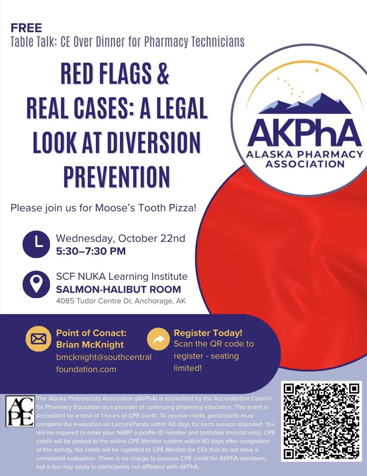 📣 Exciting... - Alaska Pharmacy Association - AKPhA | Facebook
