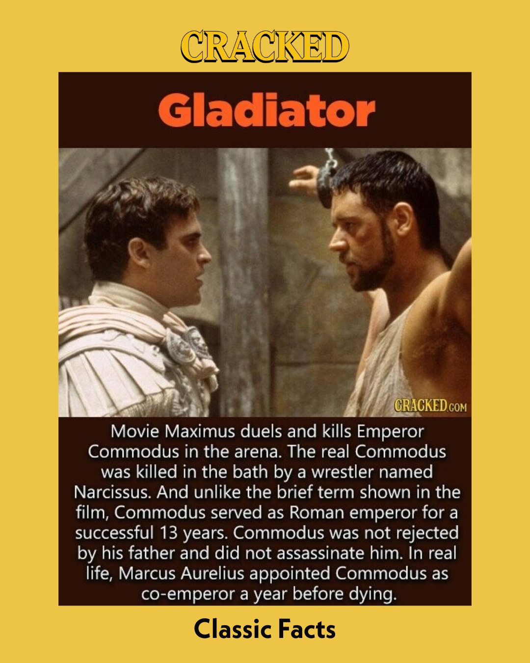 Cracked.com - 21 'True Story' Oscar Movies That Ignored The Truth Read ...