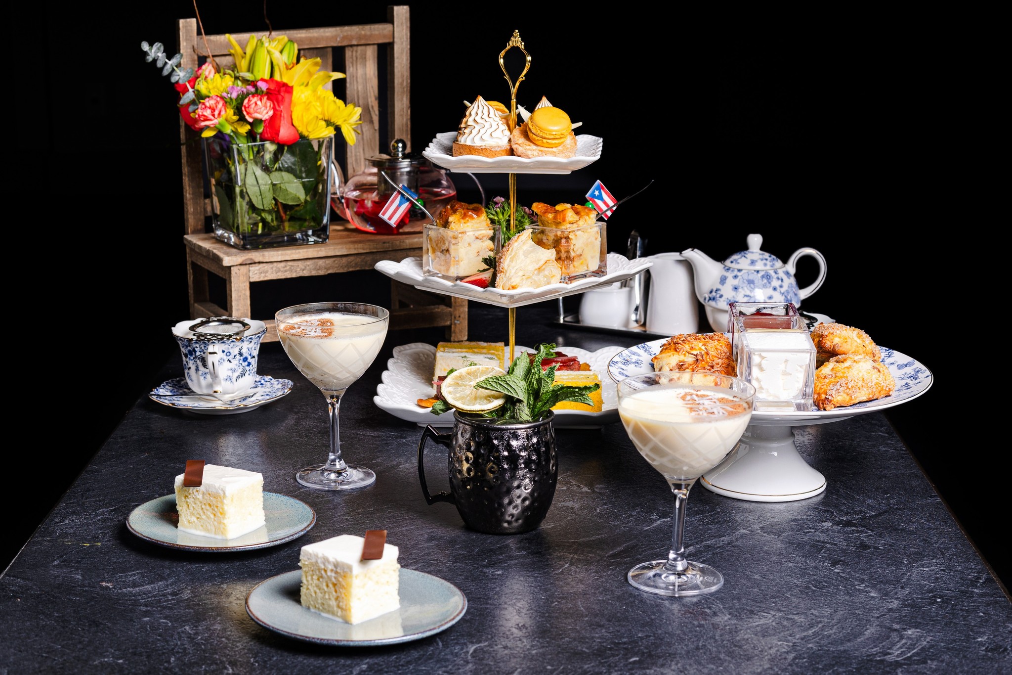A Bad Bunny afternoon tea ?? is happening this weekend only, at 