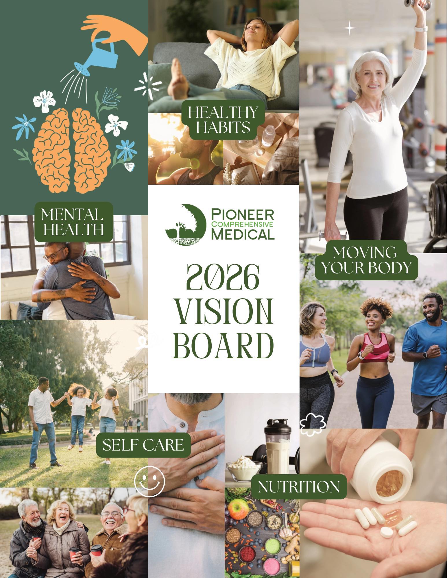 Pioneer - 2026 is about clarity and consistency. A vision board helps ...