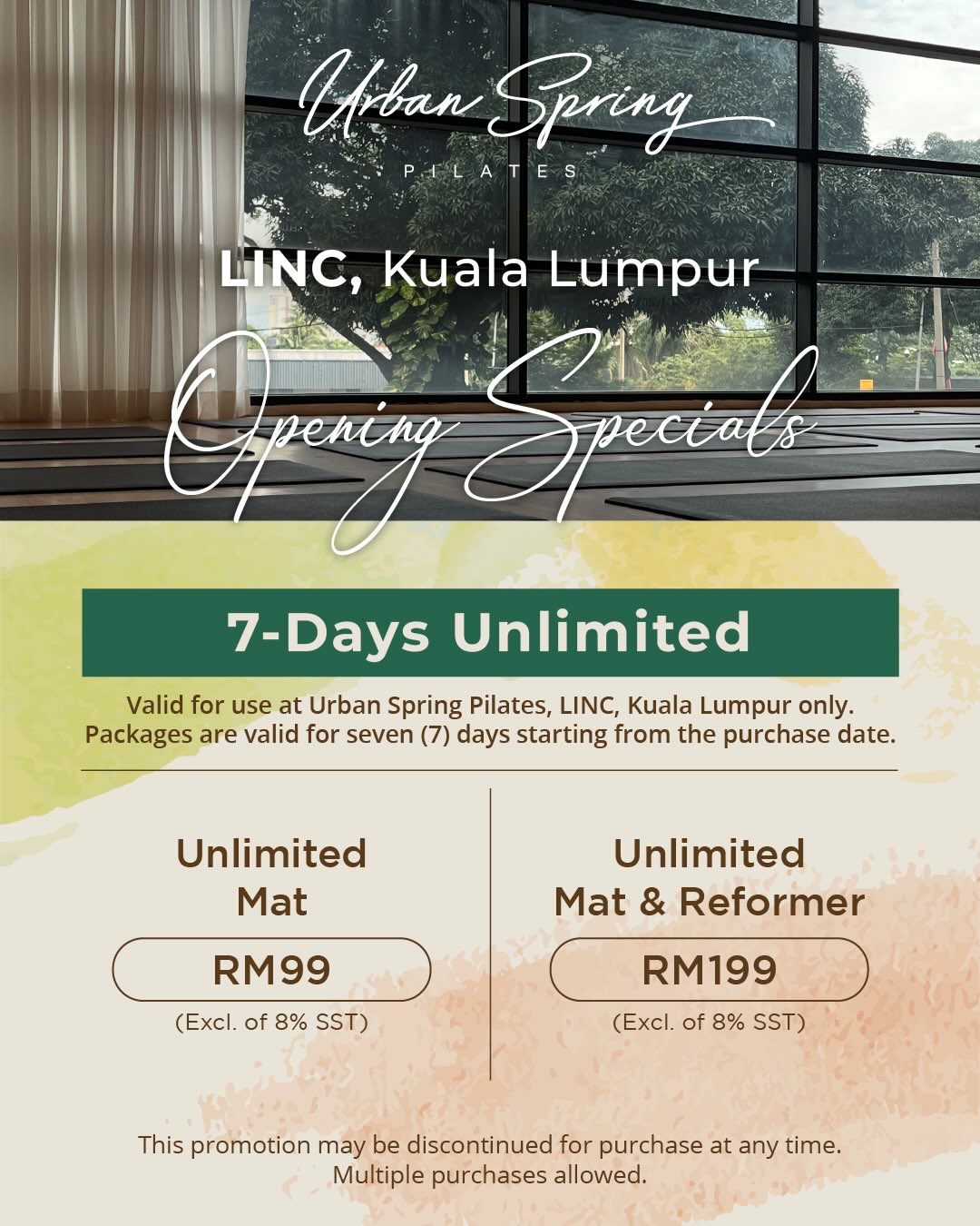 Urban Spring Pilates | Kuala Lumpur
