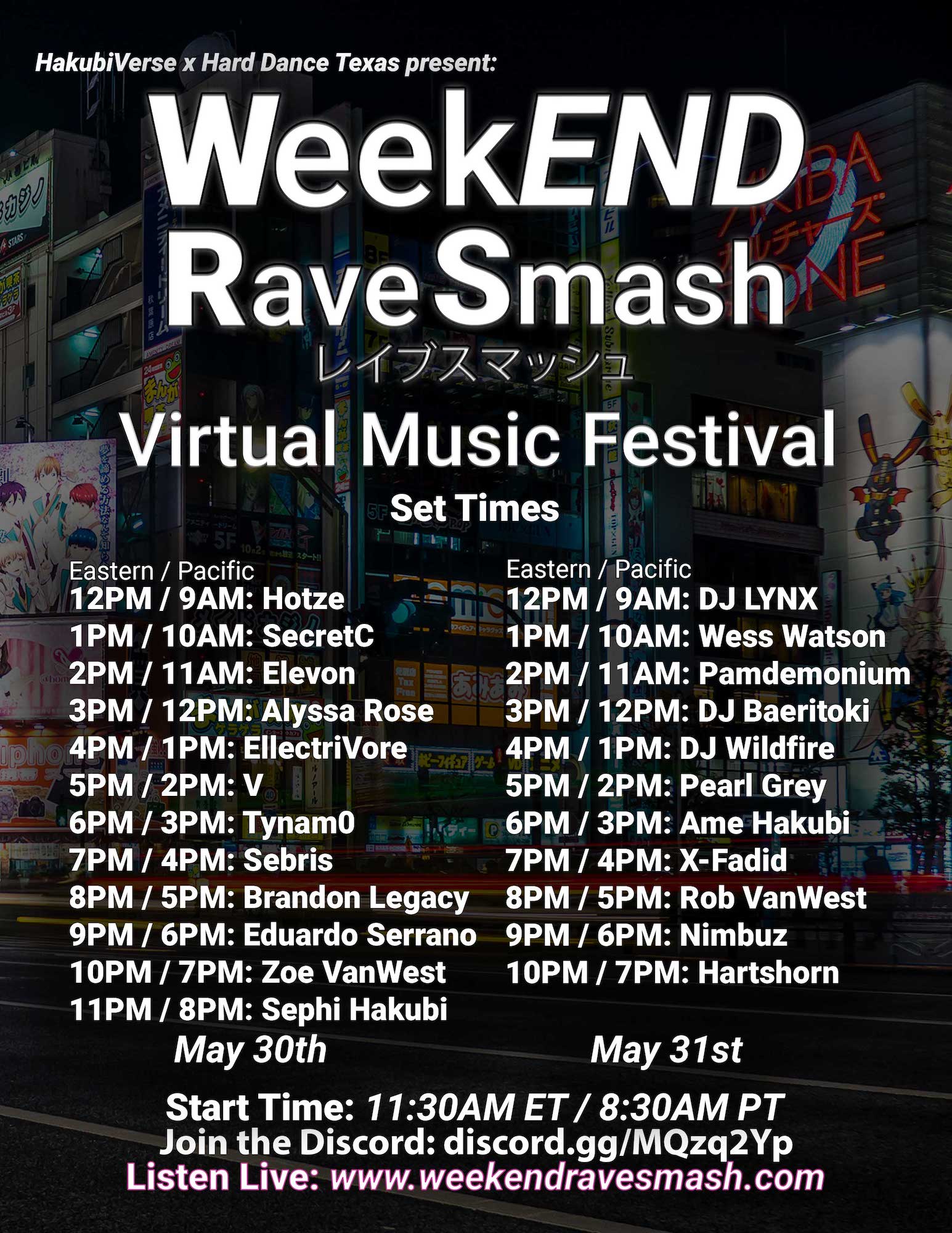 WeekEND Rave Smash