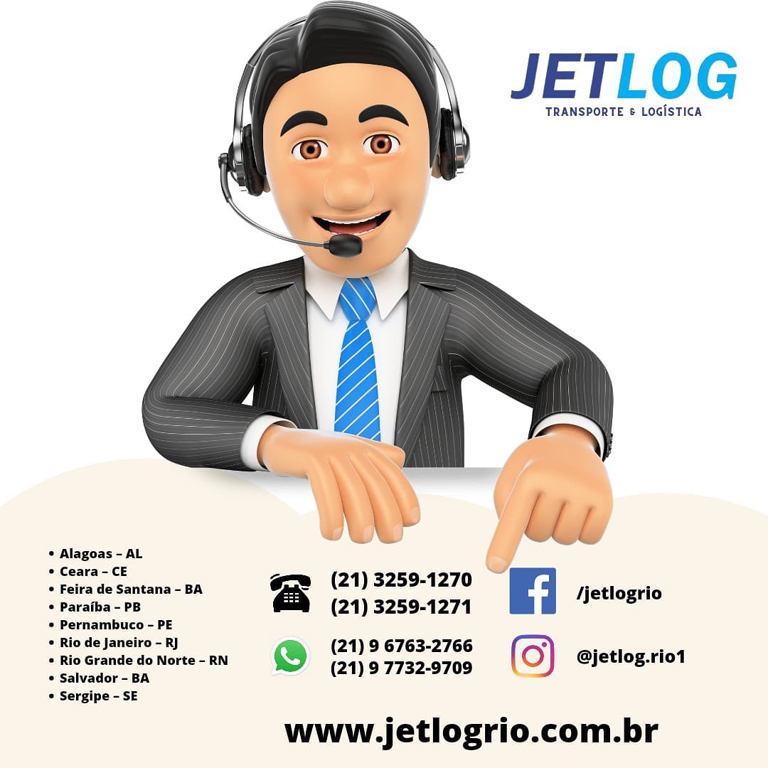 Jetlog - Sua entrega Certa | Rio de Janeiro RJ