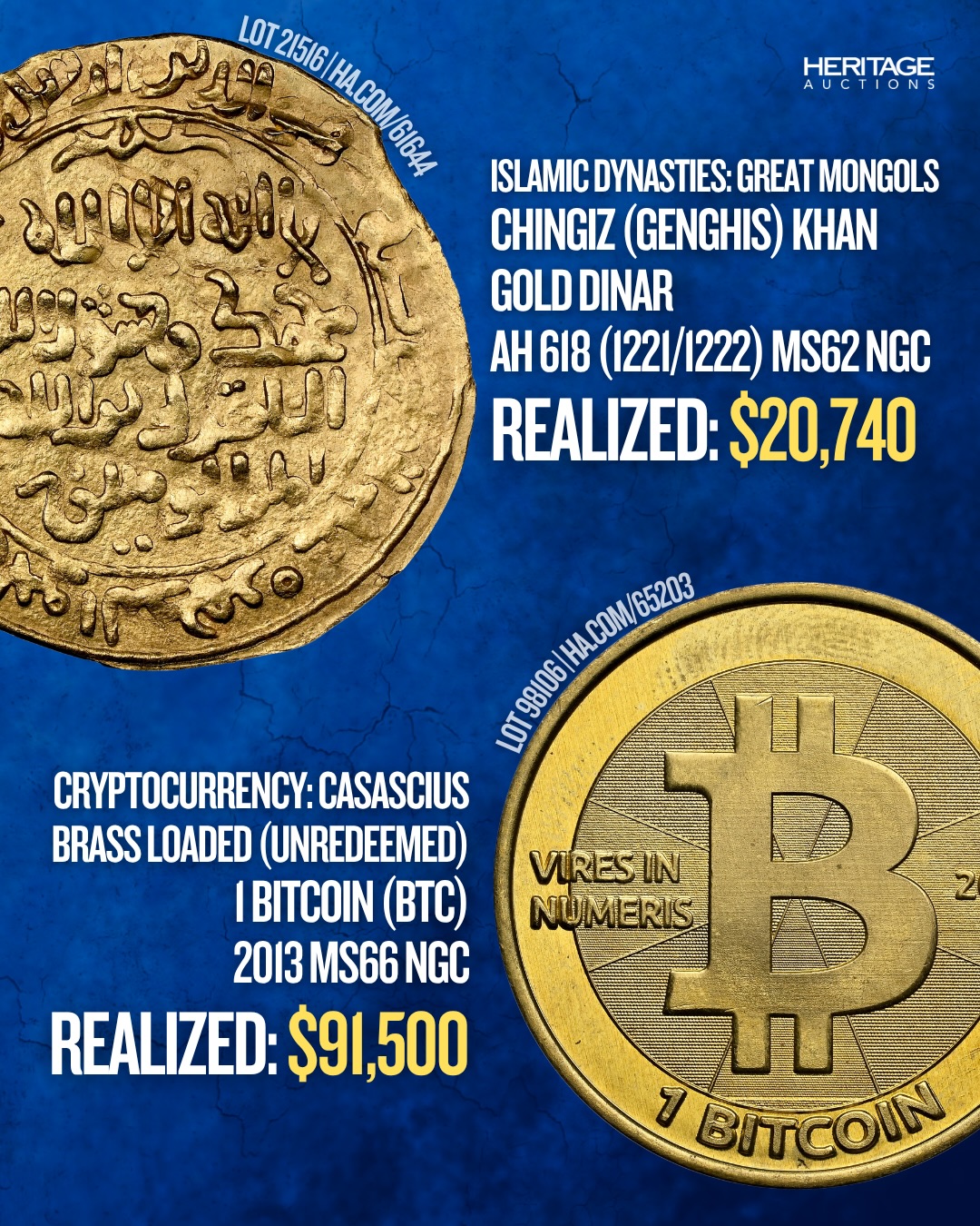 July offered collectors a journey through centuries of numismatic